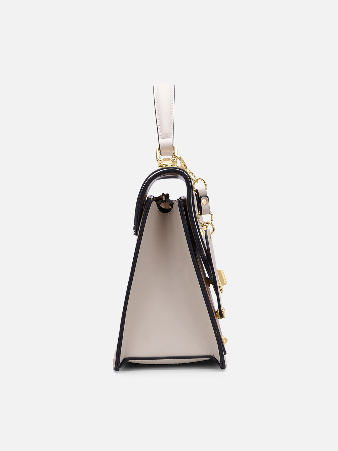 Ales Medium Flap Sling Bag Beige