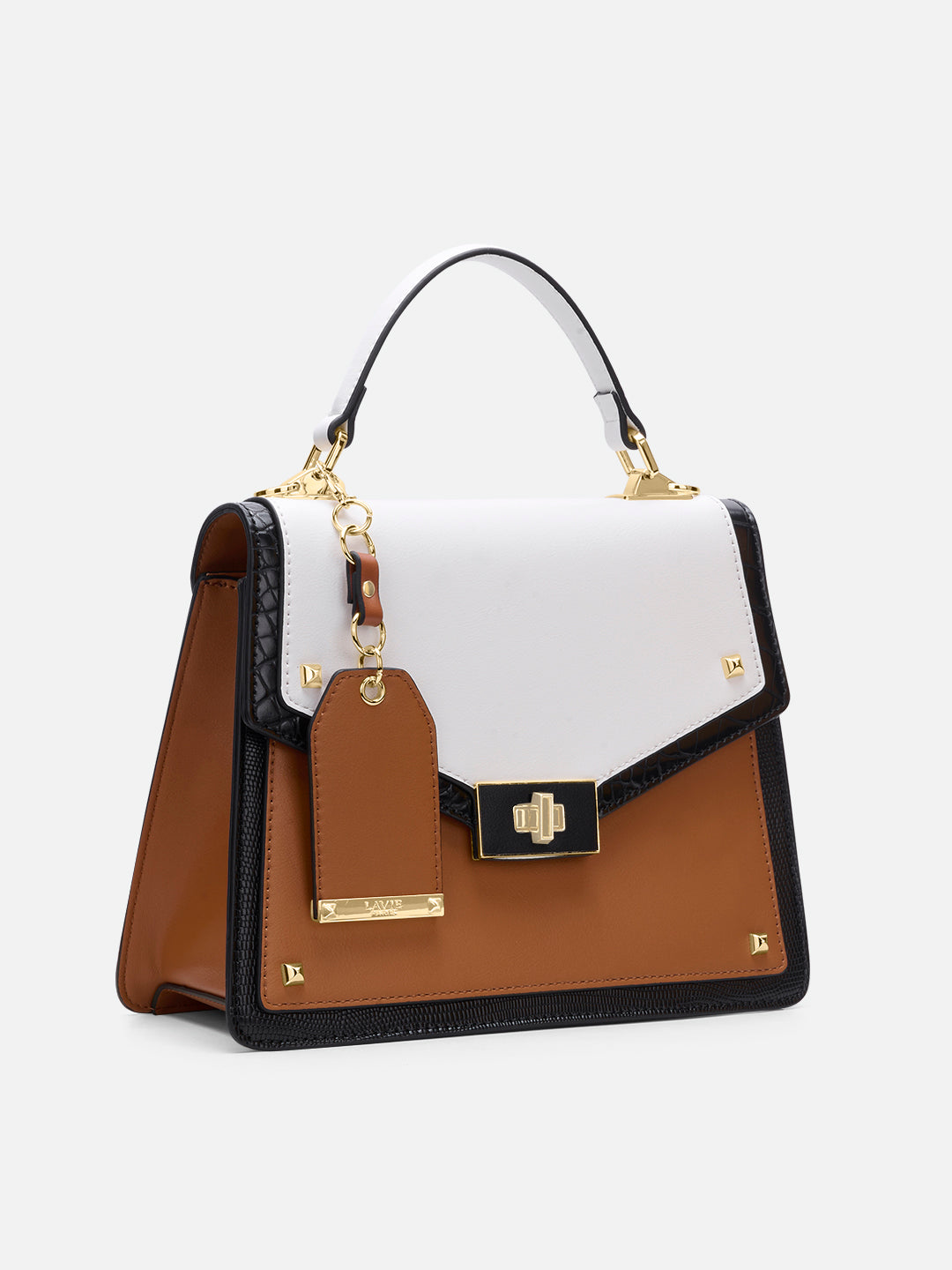 Ales Medium Flap Sling Bag White