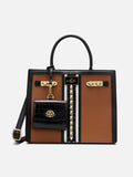Louvre Medium Chain Satchel Bag