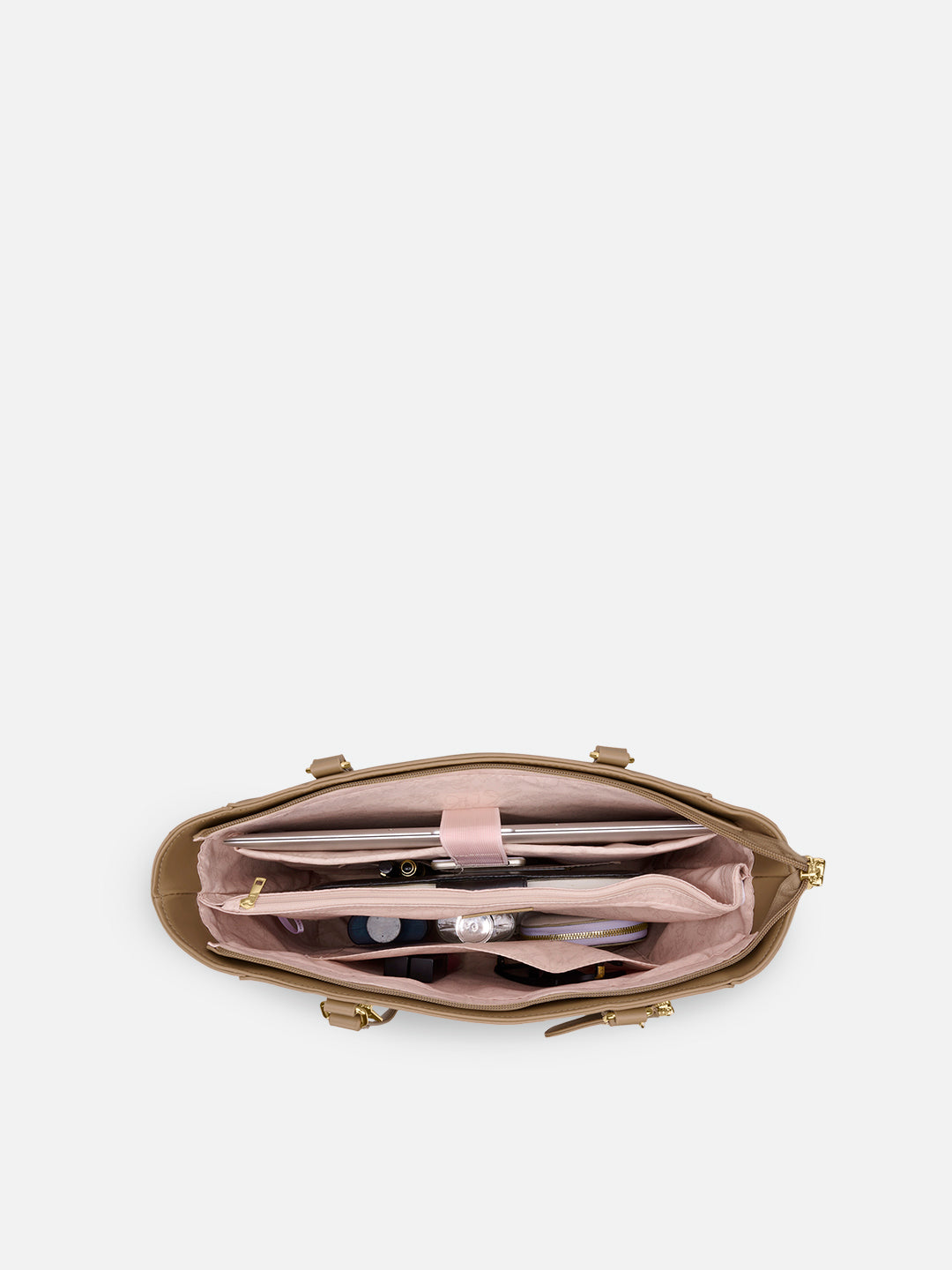 Pisa Large Tote Pro Bag Beige