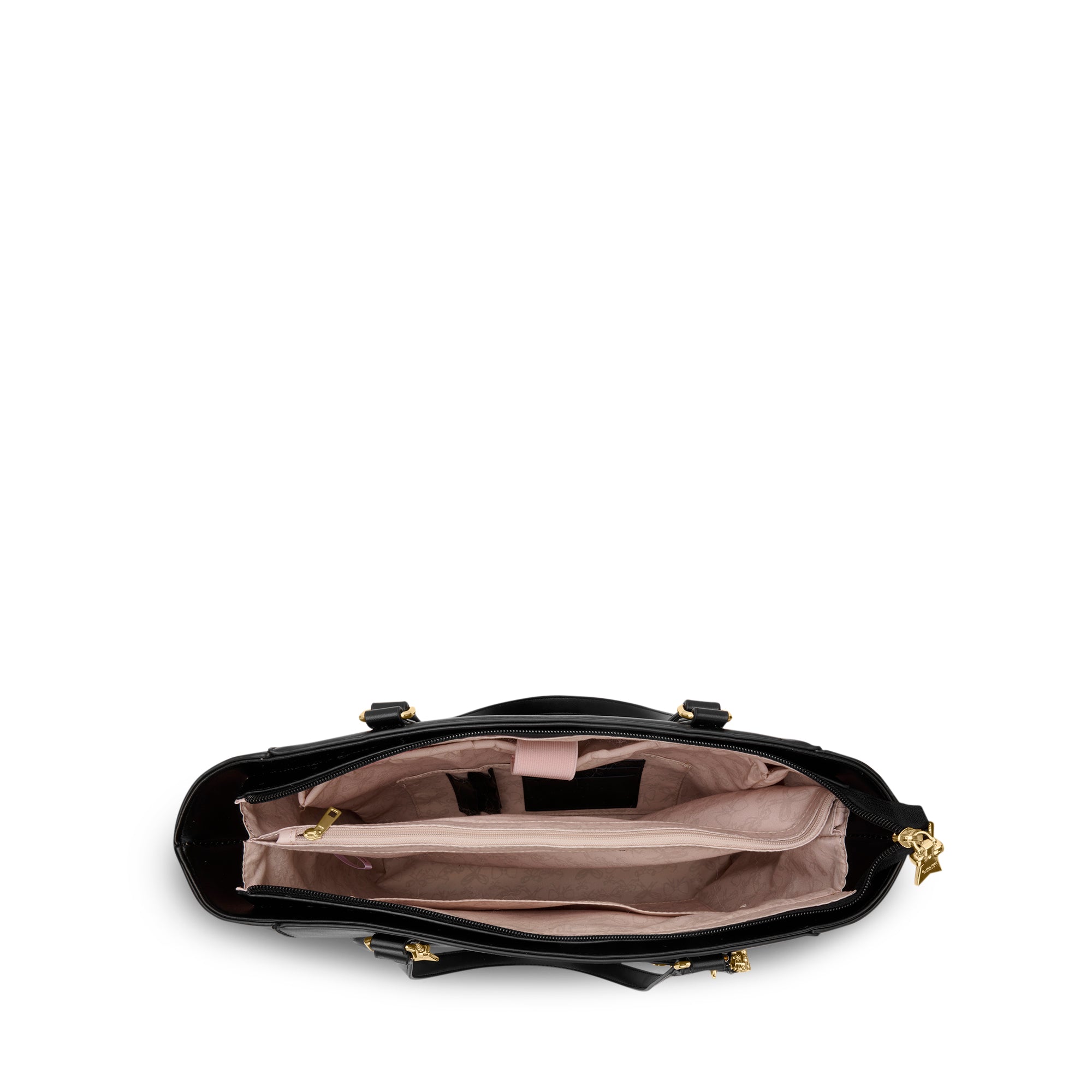 S Pisa Laptop Tote Bag Black