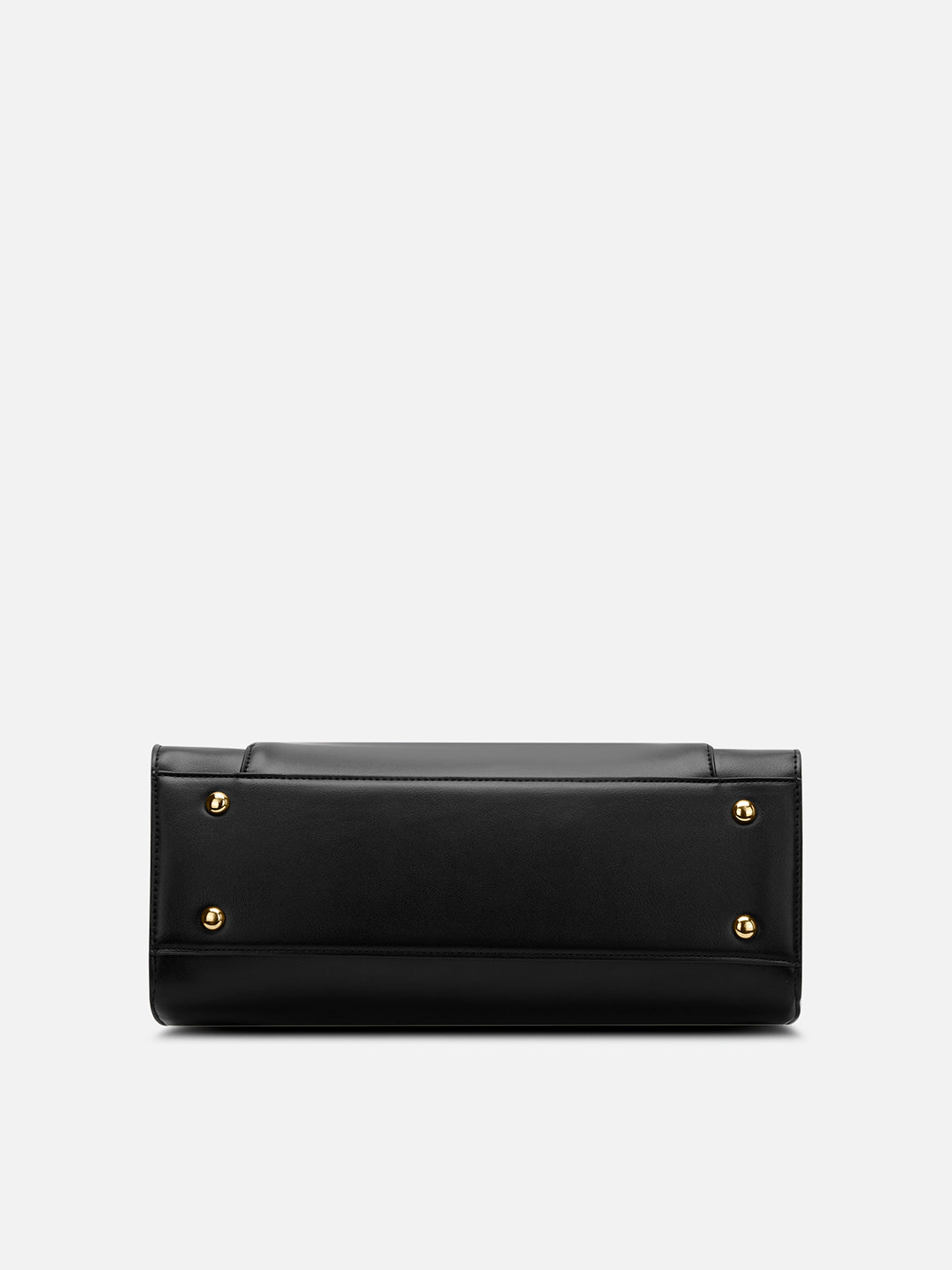 Pisa Box Large Satchel Bag Black