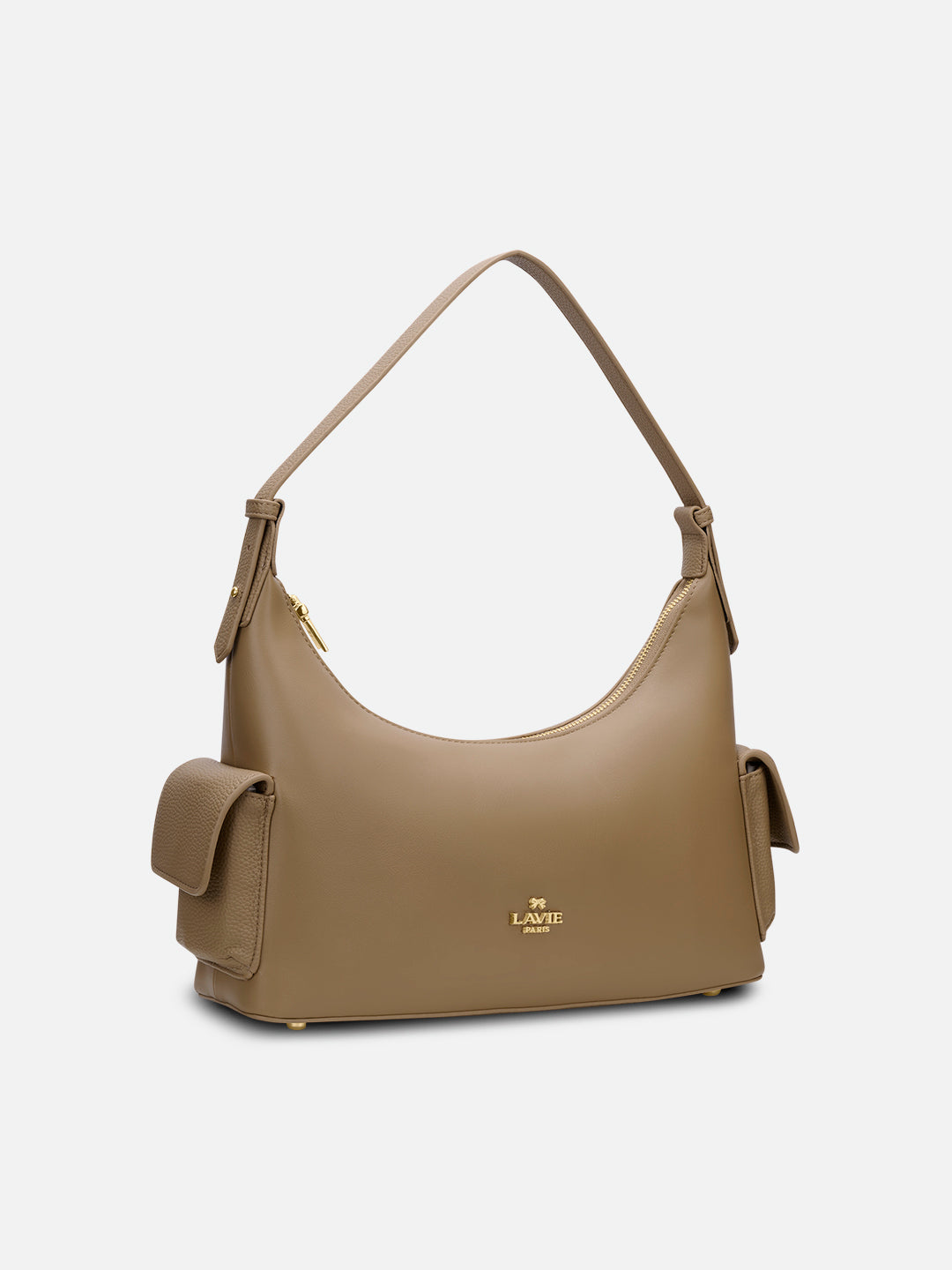 Pisa Medium Hobo Bag Beige