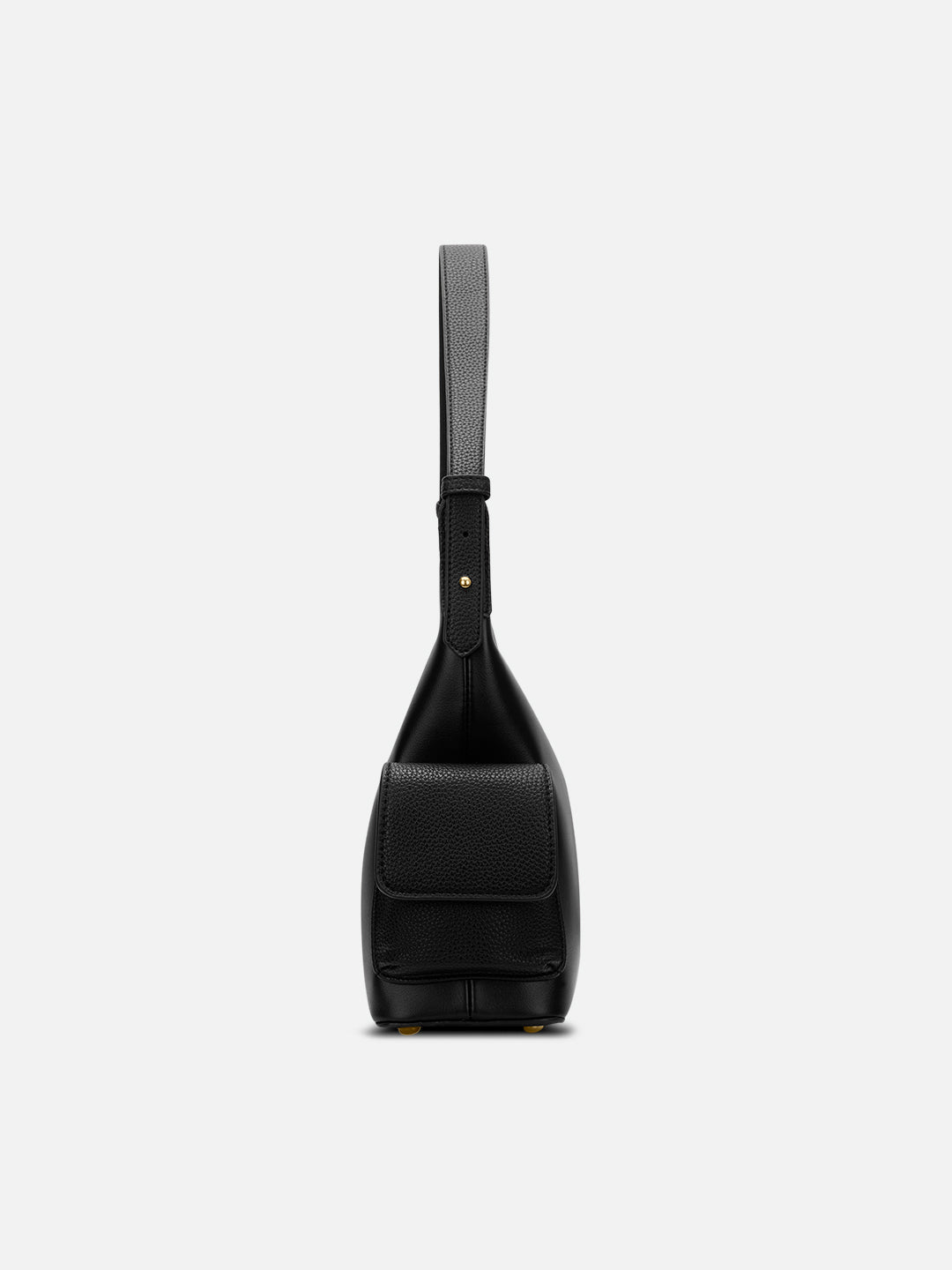 Pisa Medium Hobo Bag Black