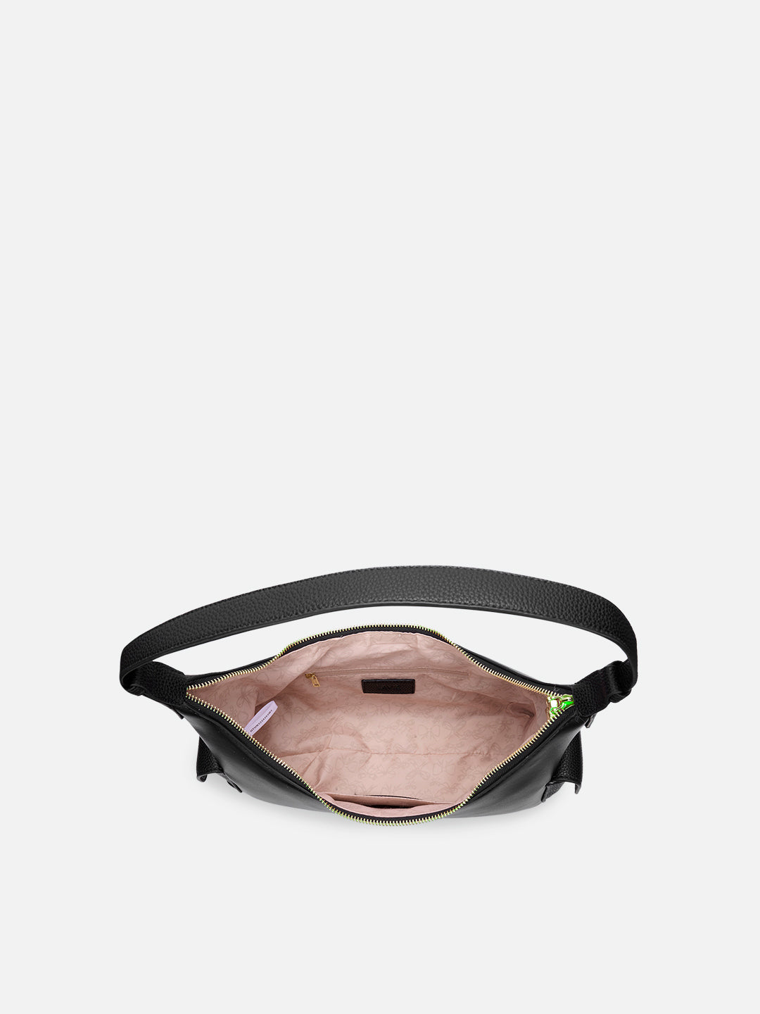 Pisa Medium Hobo Bag Black