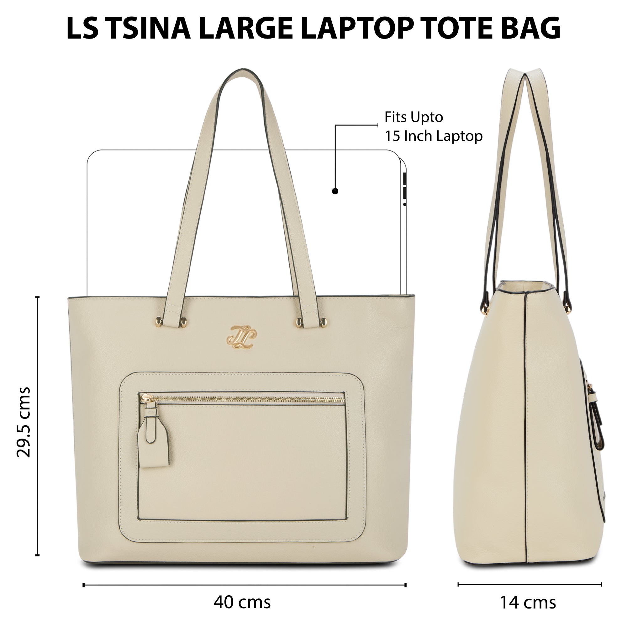 Tsina Large Tote Bag Beige