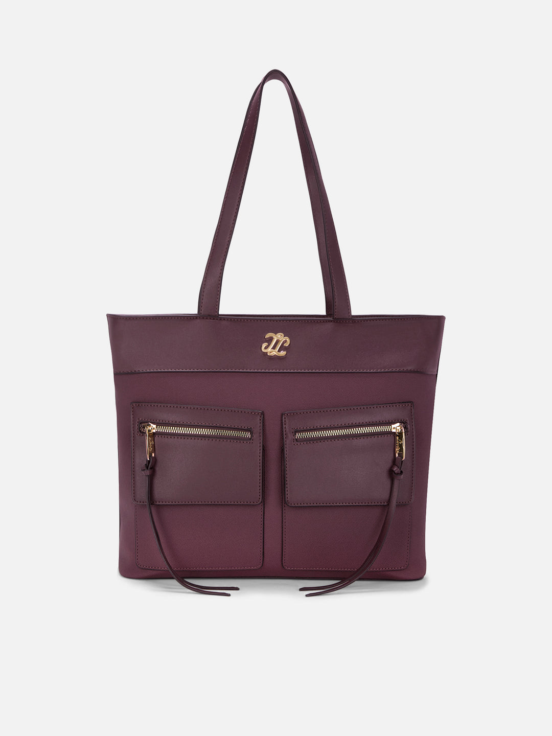 Foresta Large Maroon Tote Bag