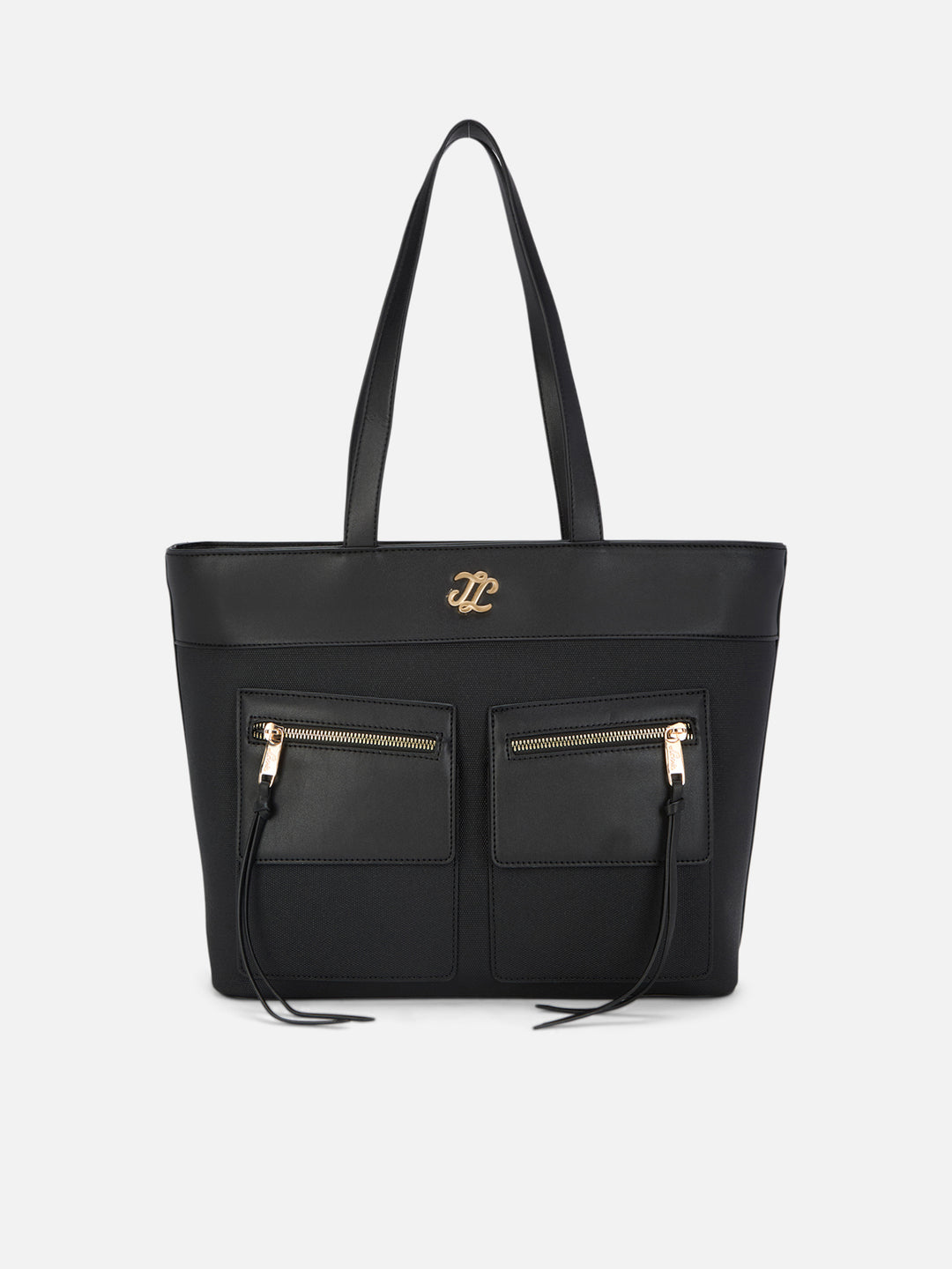 Foresta Large Black Tote Bag