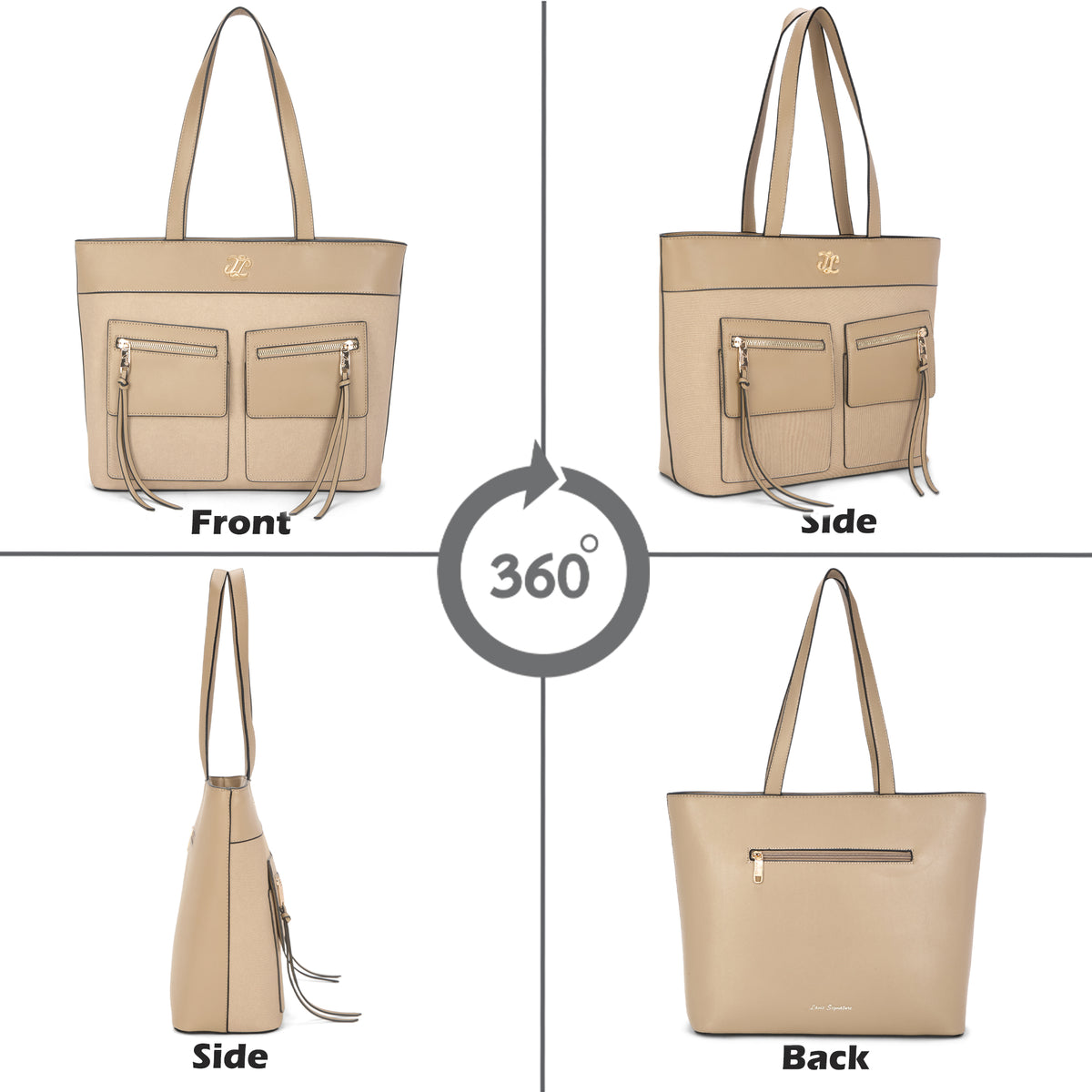 Foresta Large Tote Bag Beige