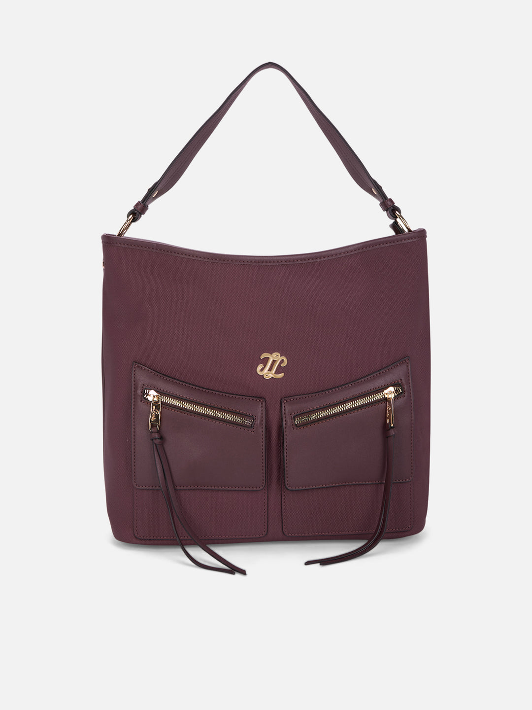 Thielsen Large Maroon Hobo Bag