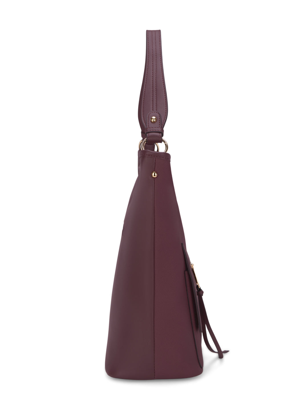 Thielsen Large Hobo Maroon