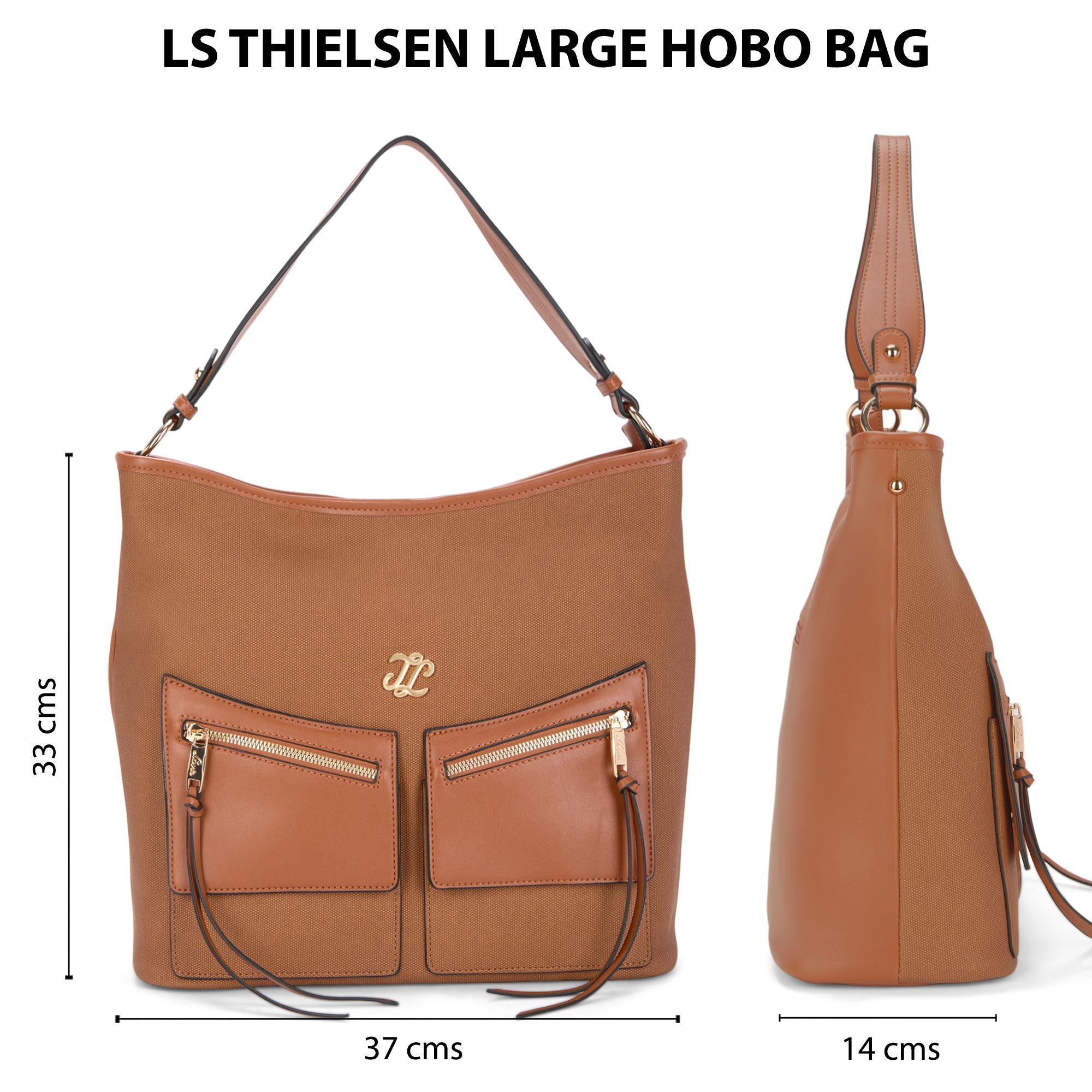 Thielsen Large Hobo Tan