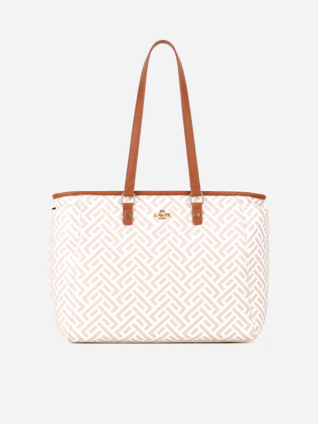 Mono Ll Aldea Large Cocoa Laptop Handbag