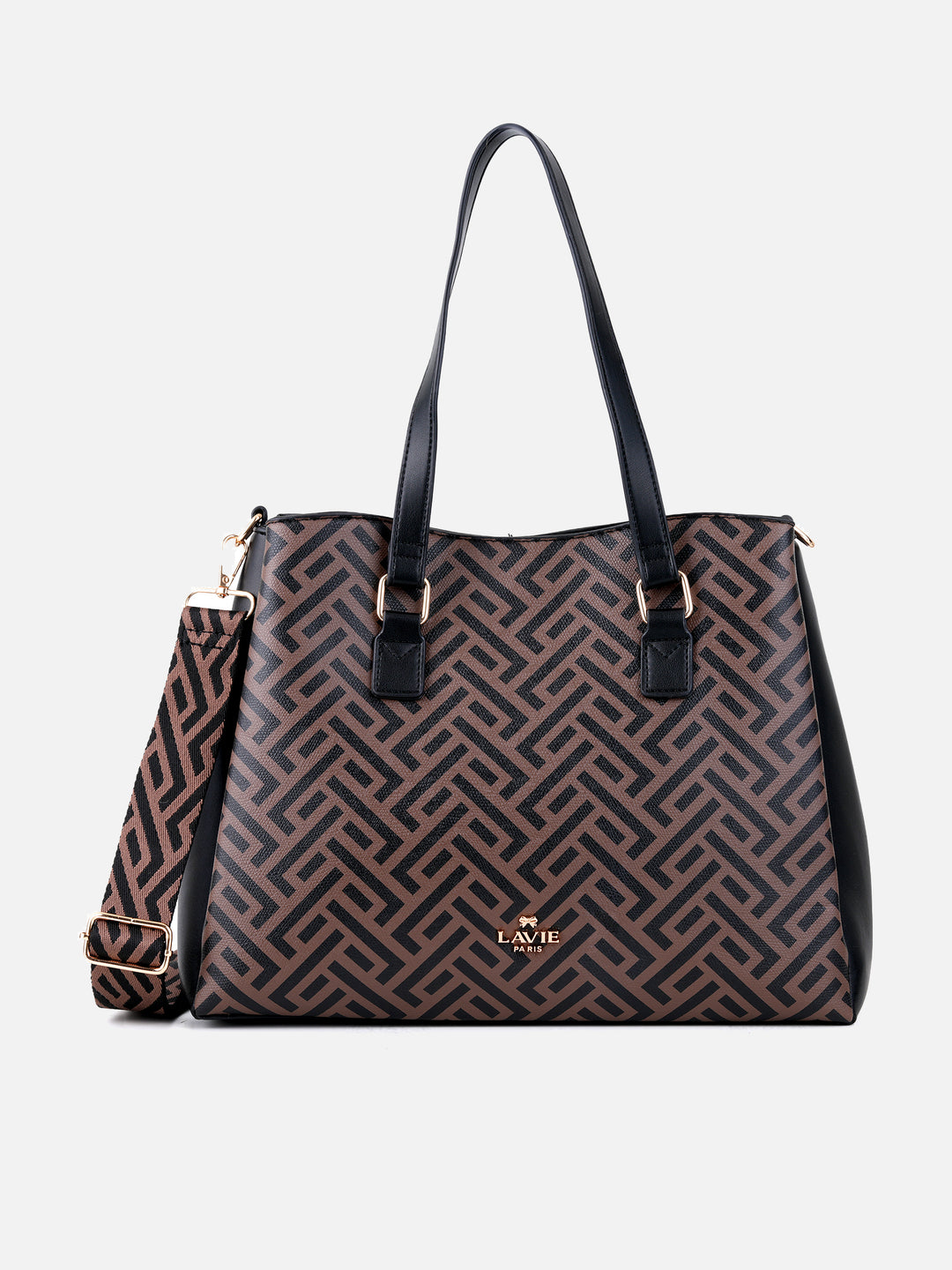 Mono Ll Rumia 3 Compartment Medium Cocoa Handbag