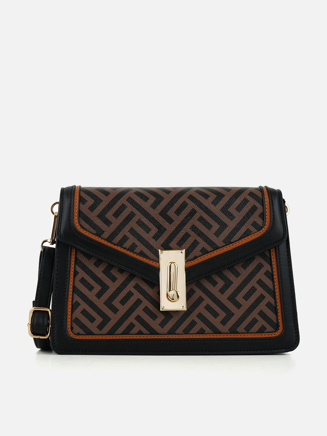 Mono Ll Syleo Fp 2 Compartment Small Cocoa Handbag