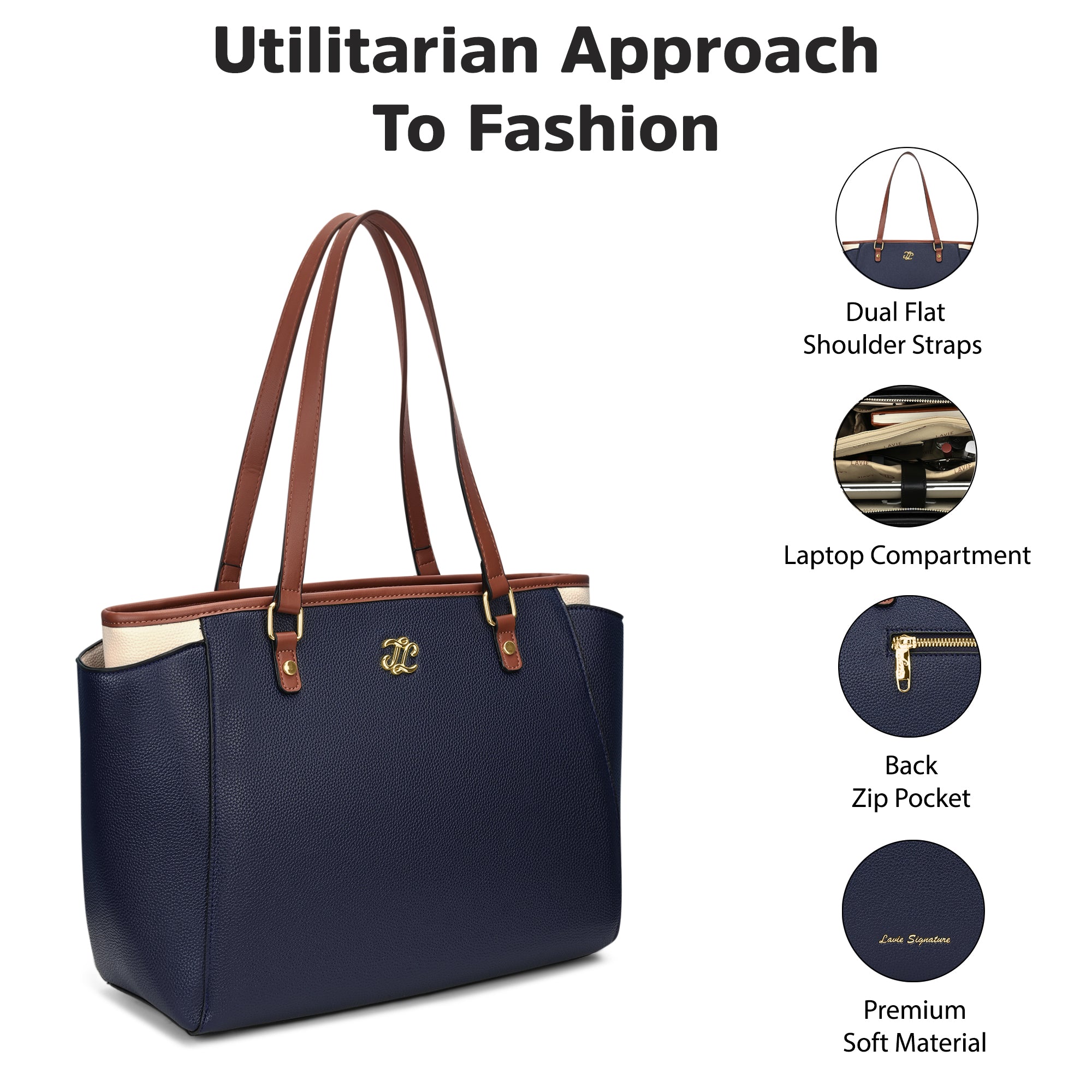 Ls Lincoln26 Large Tote Bag