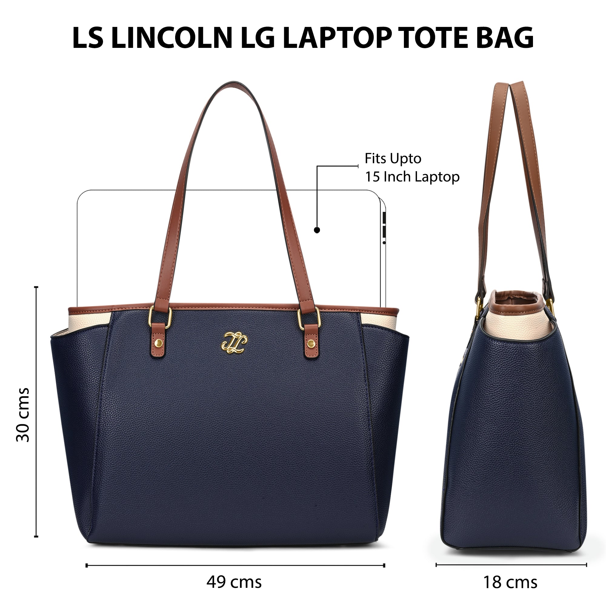 Ls Lincoln26 Large Tote Bag