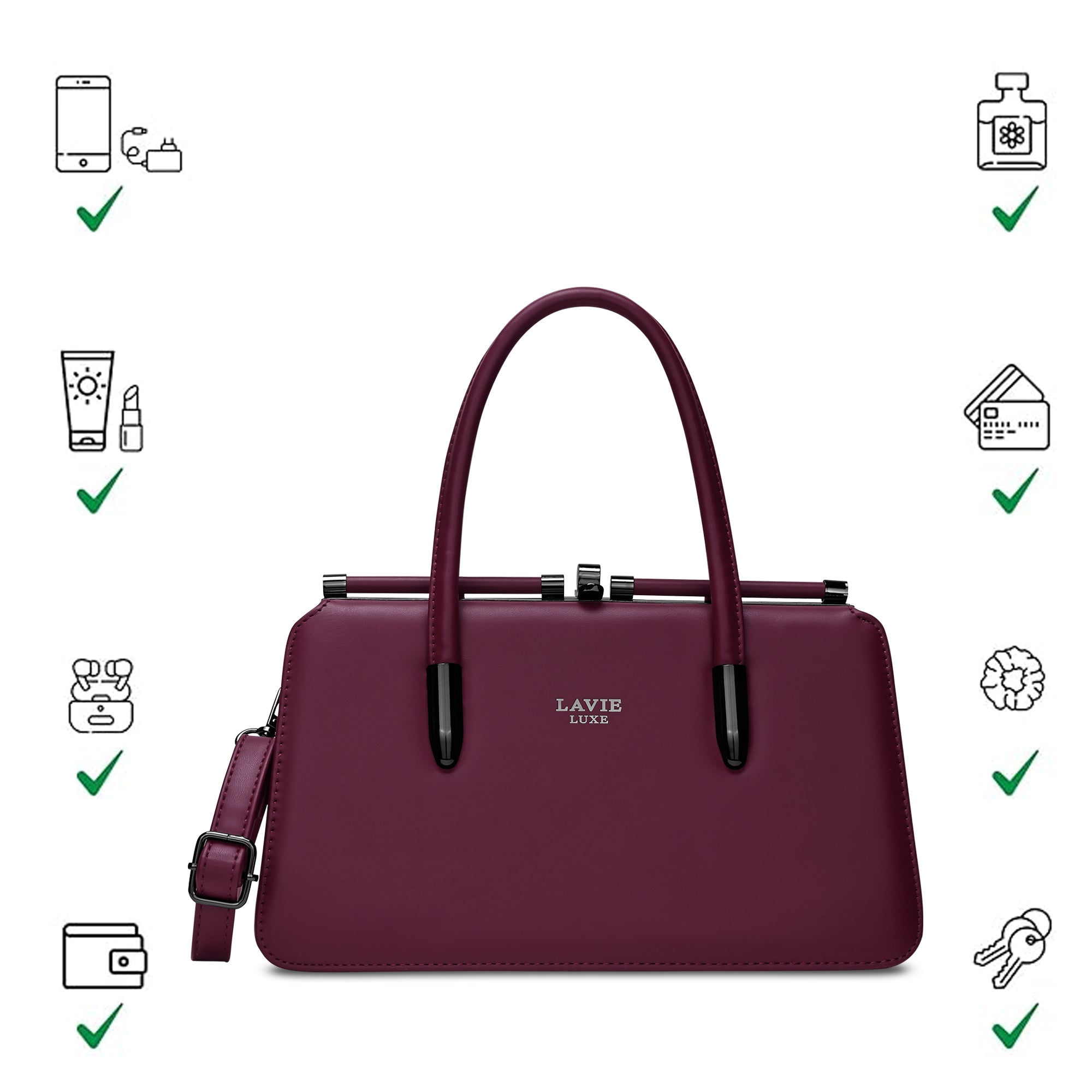 Book Dual Handle Frame Bag