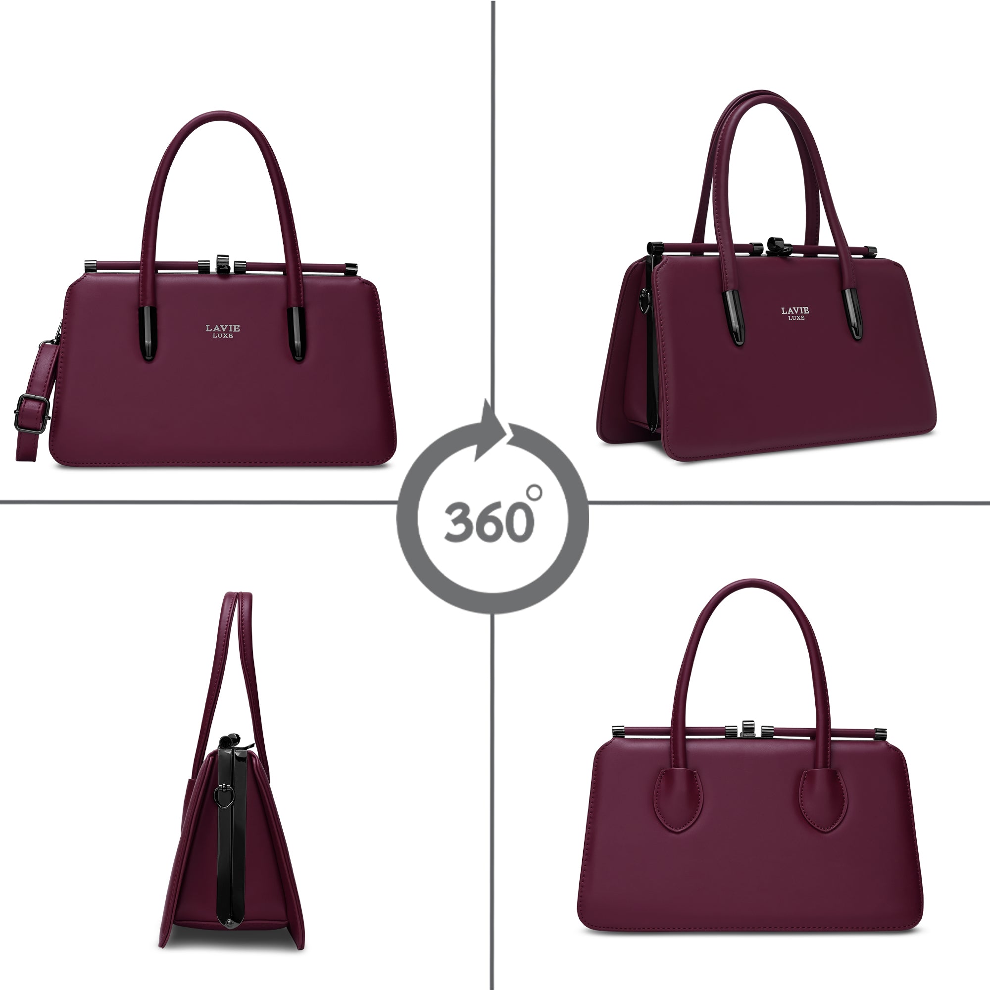 Book Dual Handle Frame Bag