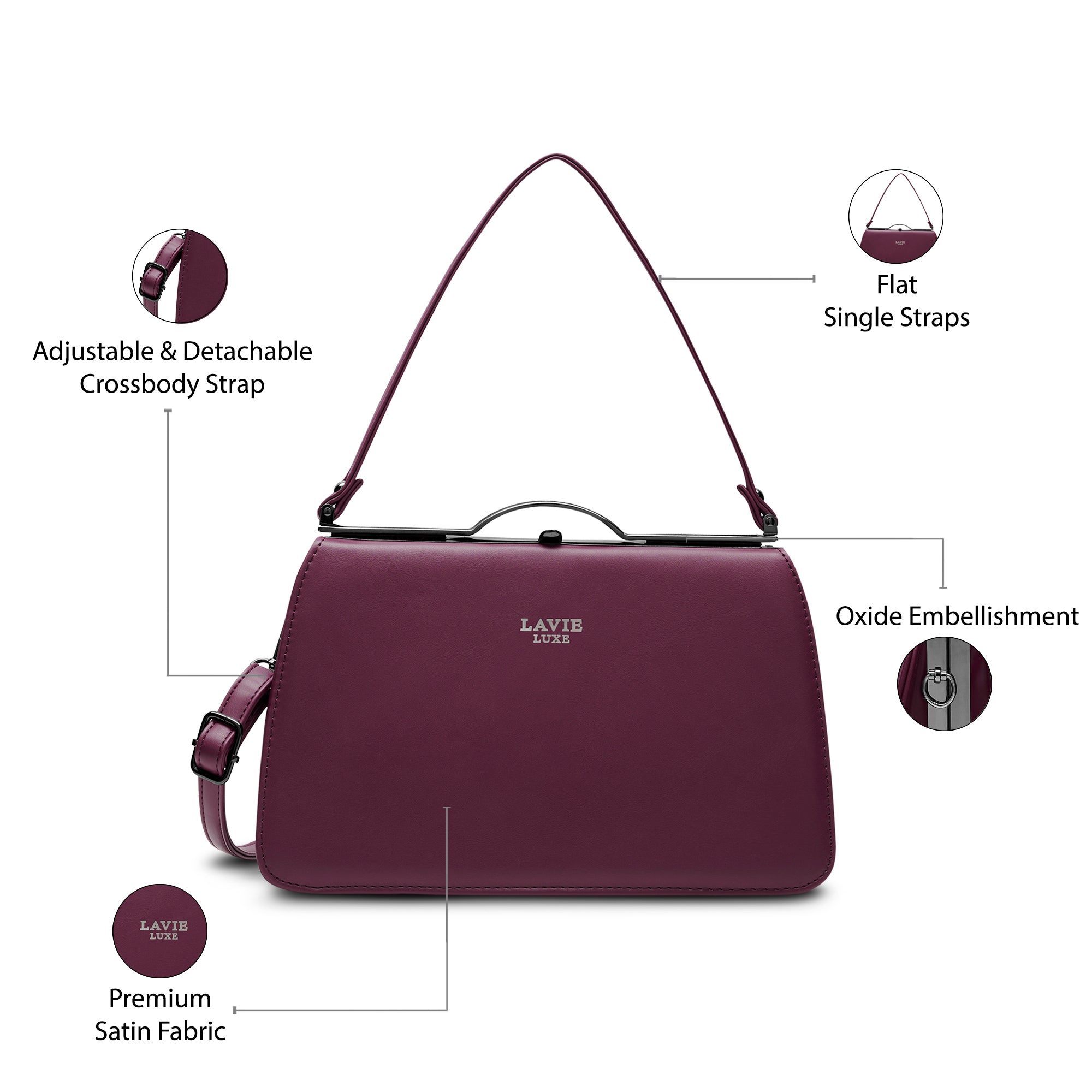 Book Satchel Bag Frame Bag