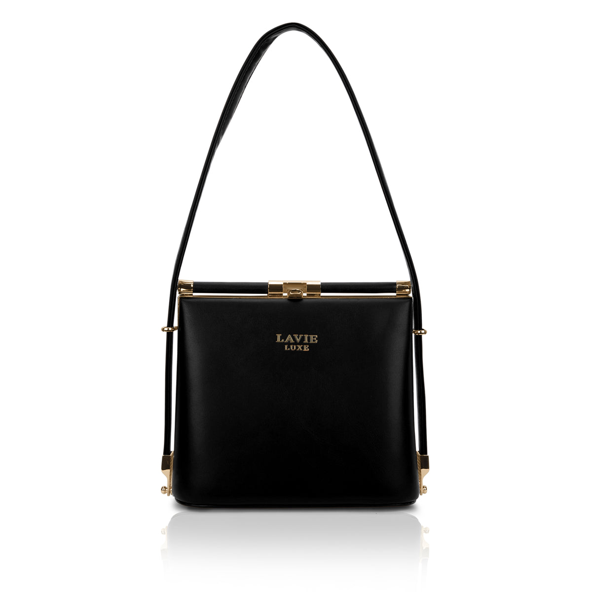 Glare27 Small Black Frame Bag