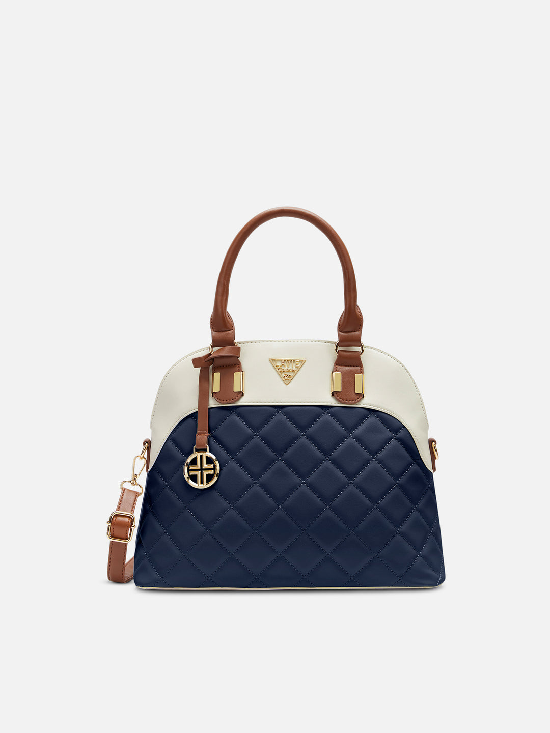 Texas Medium Navy Satchel Bag