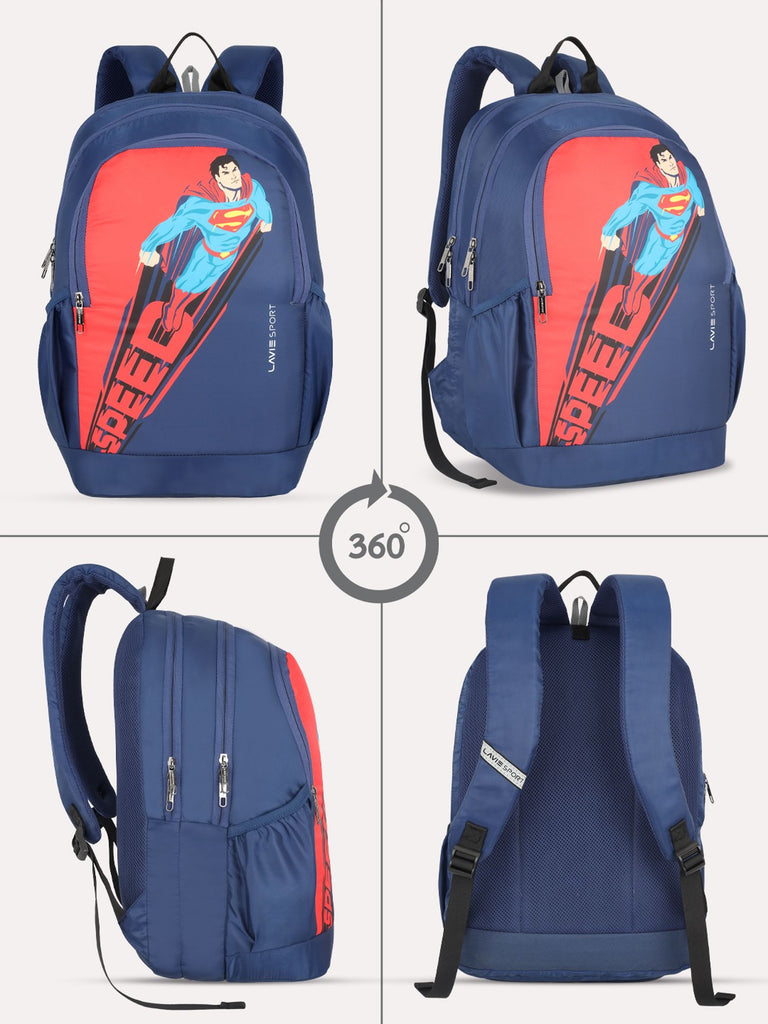 lavie-sport-superman-axel-33l-casual-laptop-backpack-for-boys-&-girls-navy-navy-medium