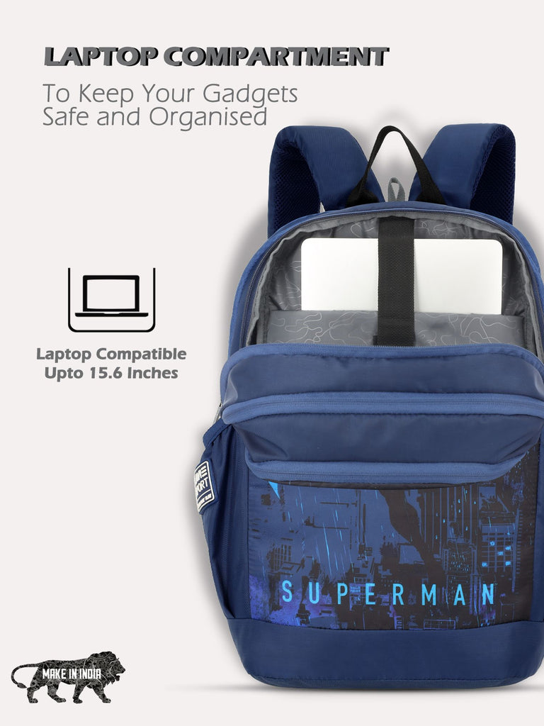 Lavie Sport 22L Ledge Casual Backpack for Girls and Boys|Men & Women Red