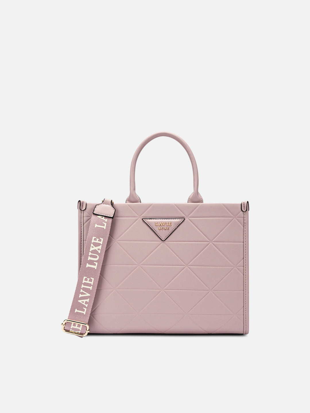 Mona25 Box Large Pink Handbag