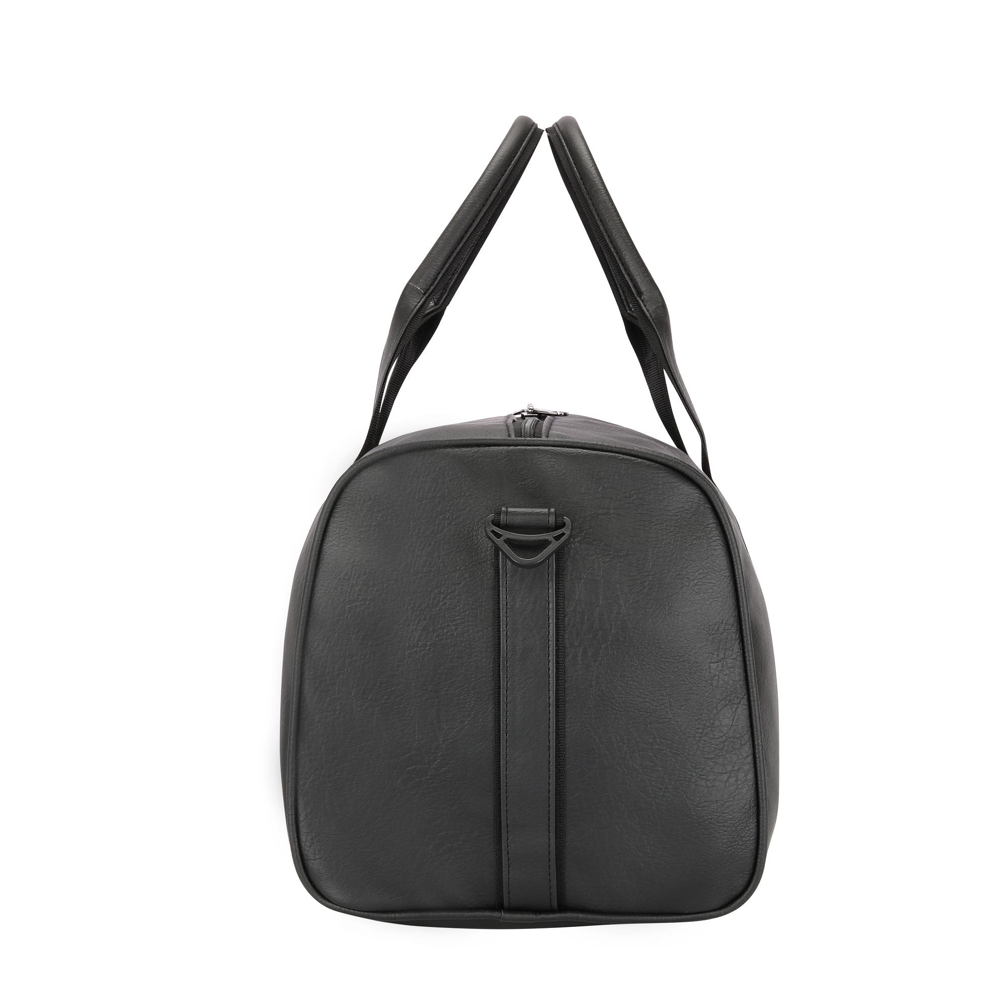 Pilot Synthetic Leather Duffle Bag Black