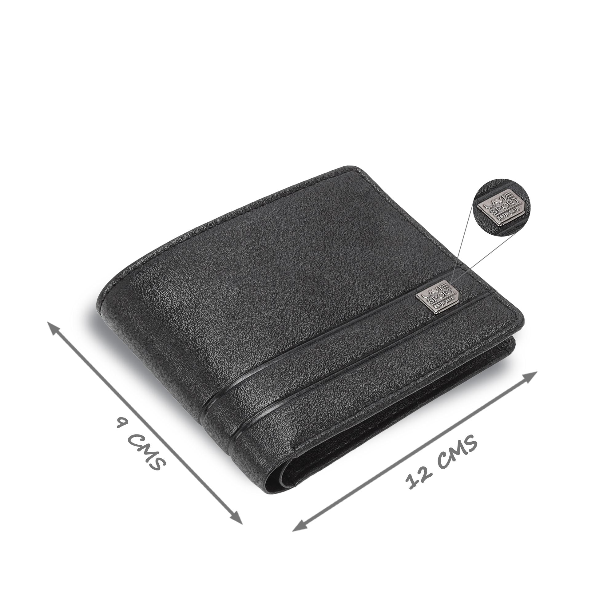 Lavie Sport Attorney Embossed Men'S Wallet Black - Lavie World