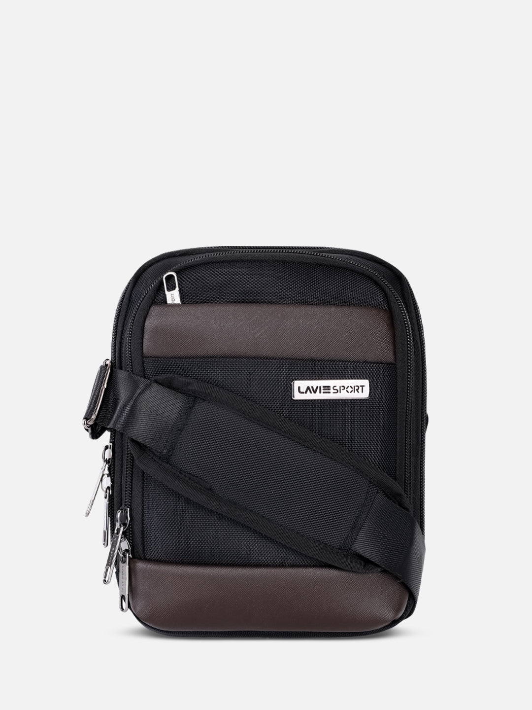 Athos Medium Black Sling Bag