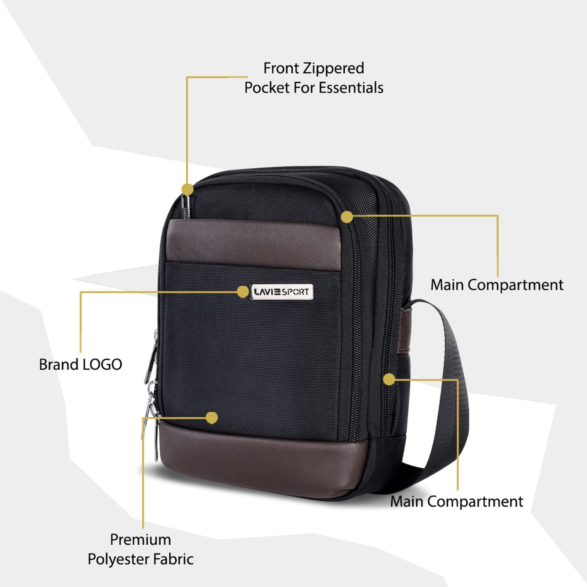 Athos Sling Bag Crossbody Black