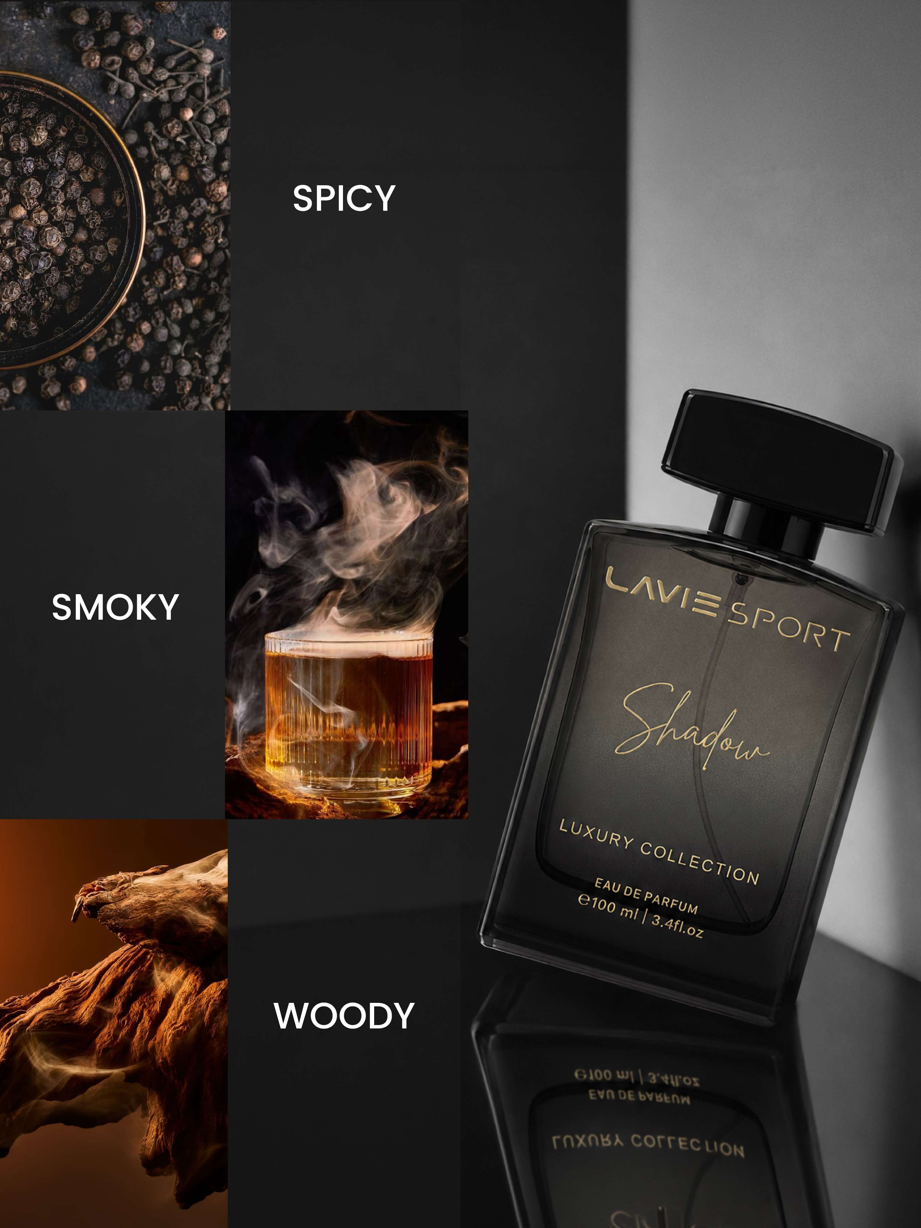 Shadow 100ml Eau De Parfum Unisex