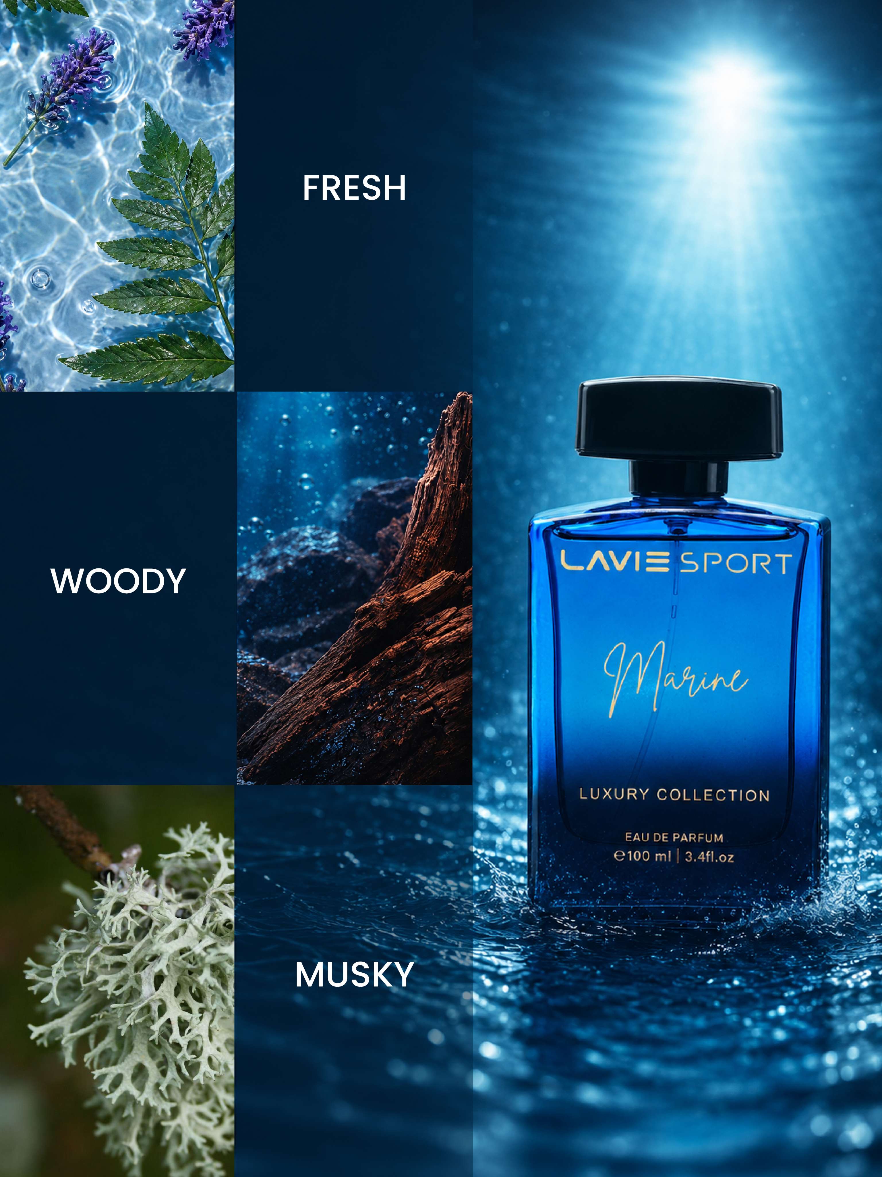 Marine 100ml Eau De Parfum Unisex