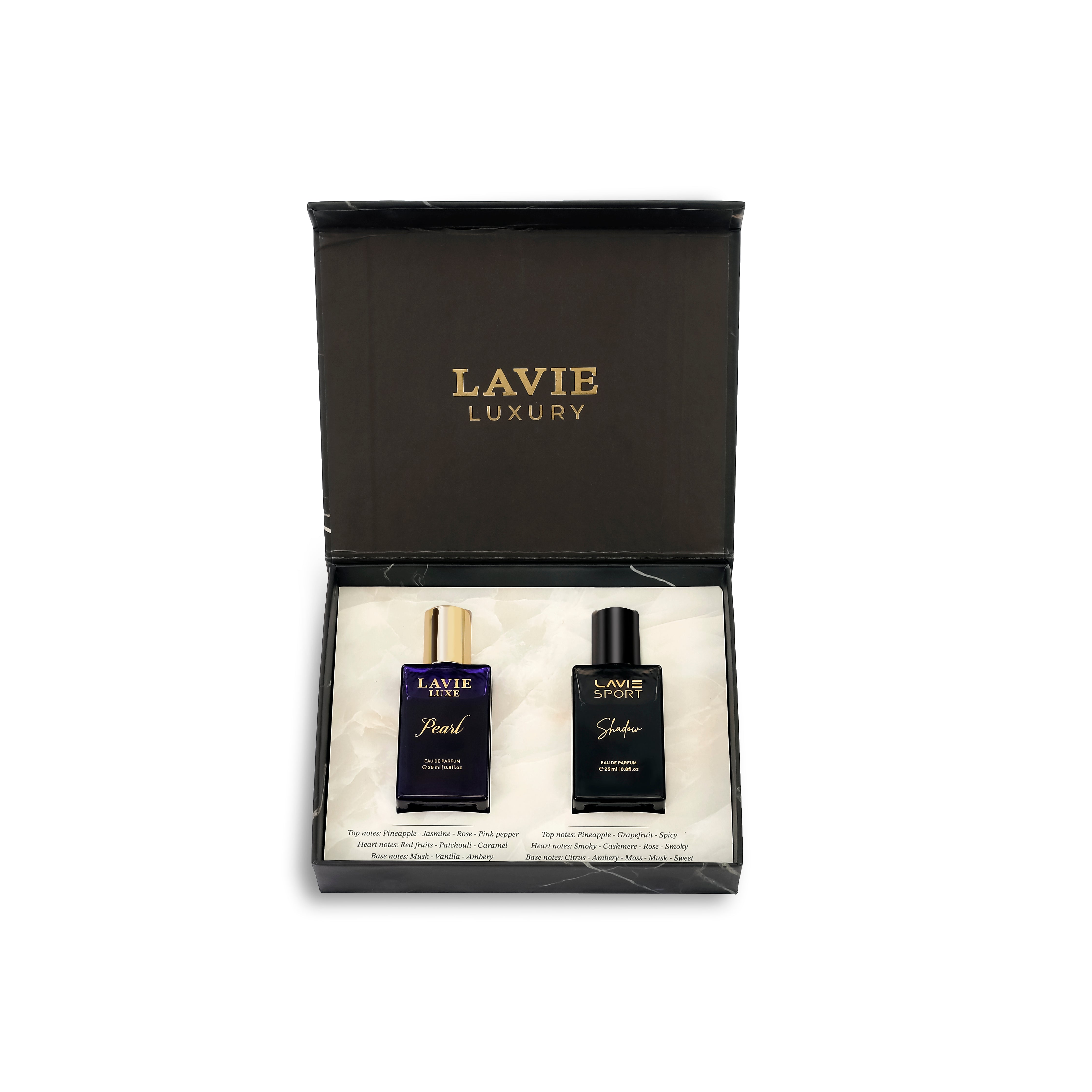 Gift Set for Men & Women | Shadow & Pearl Eau De Parfum|25ml x 2