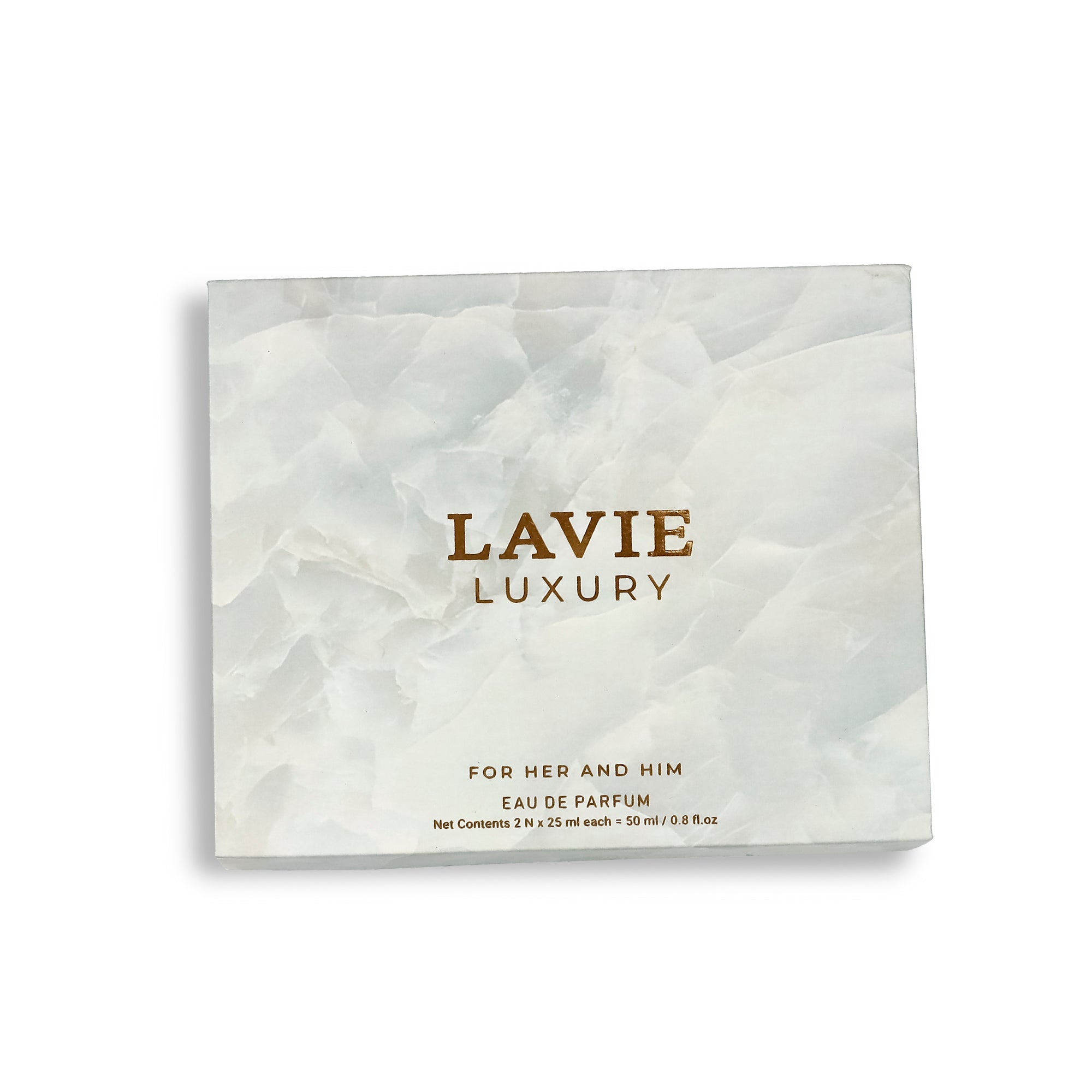 Perfume Gift Set For & Love & Marine Eau De Parfum 25Ml X 2 Red+Blue