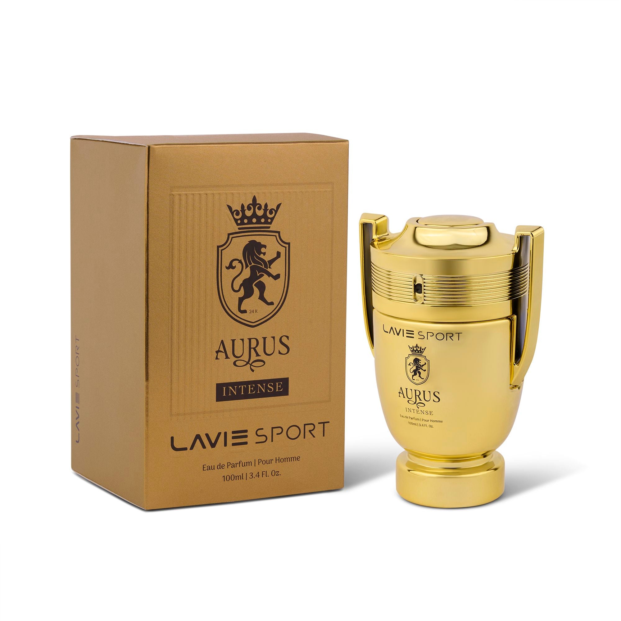 Aurus Intense Eau de Parfum Luxury Collection Perfume Gold
