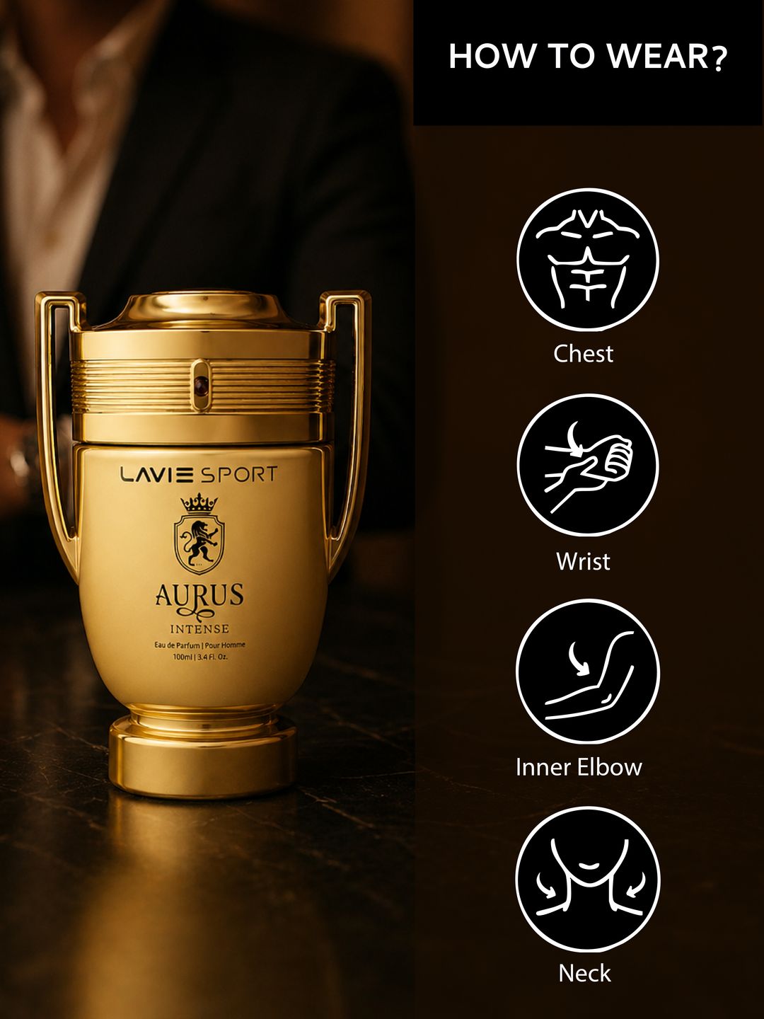 Aurus Intense Eau de Parfum Luxury Collection Perfume