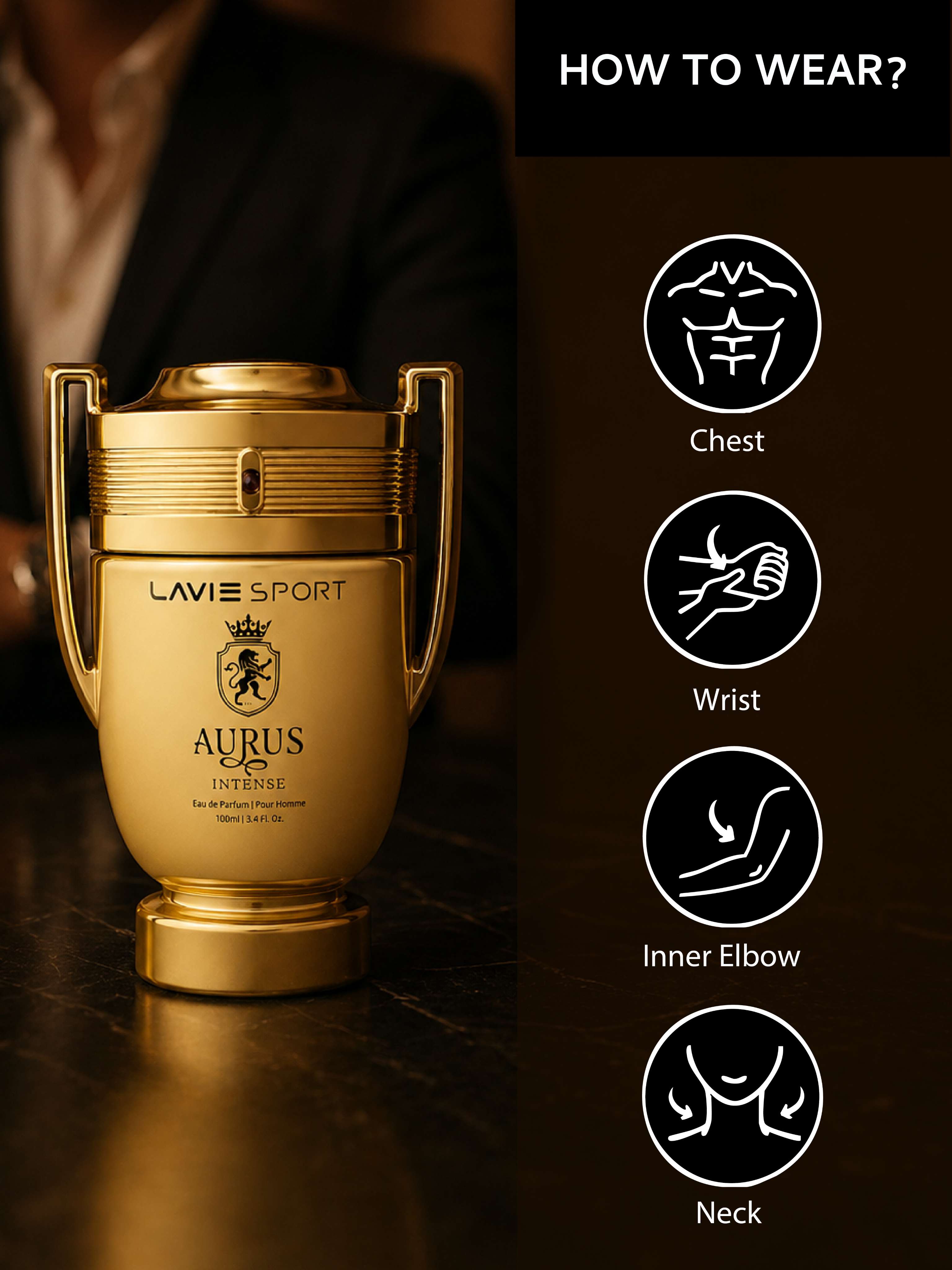 Aurus Intense Eau de Parfum Luxury Collection Perfume