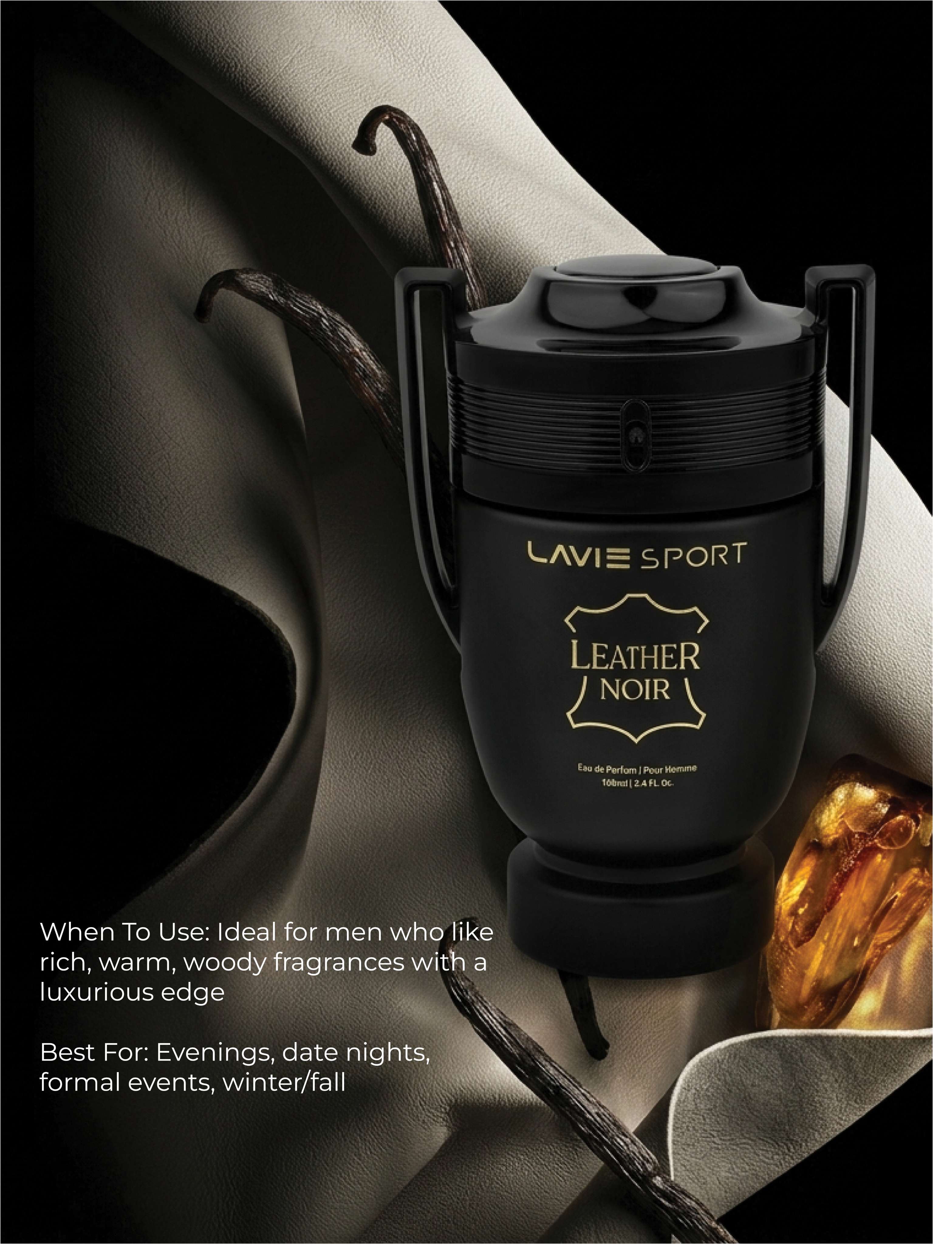 Leather Noir Eau de Parfum Luxury Collection Perfume