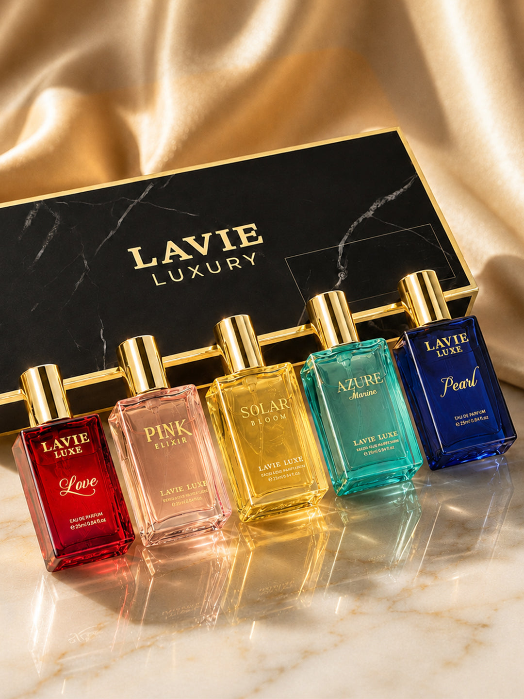 Perfume Gift Set For Women Eau De Parfum 25Ml X 5