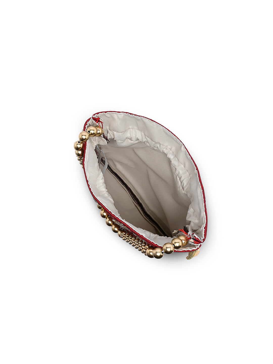 Ely Paisley Embellished Medium Potli