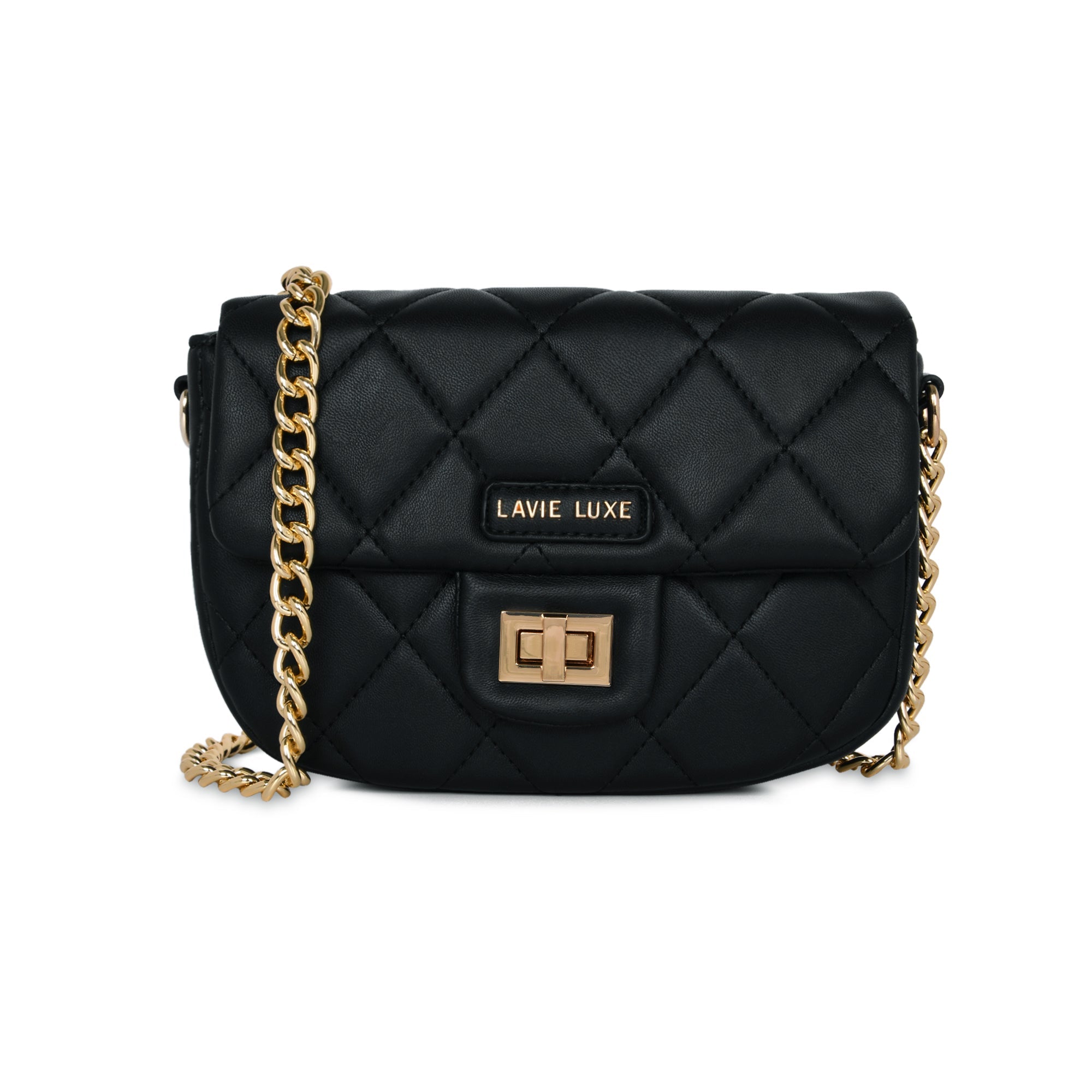 Lavie Quilted Shoulder Bag Black Amazon Ushawu Amazon Handbags