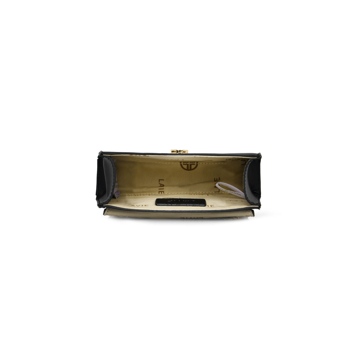 Lavie Luxe Black Small Women's Bub Girl's Flap Mini Sling Bag