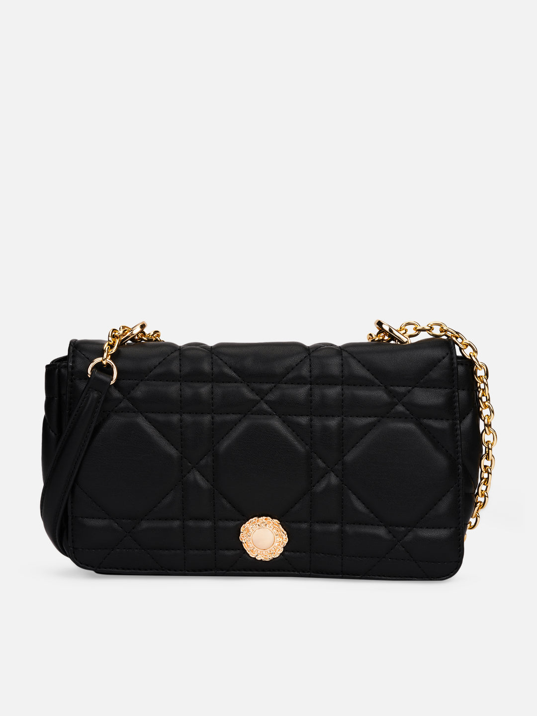 Dio Medium Black Sling Bag