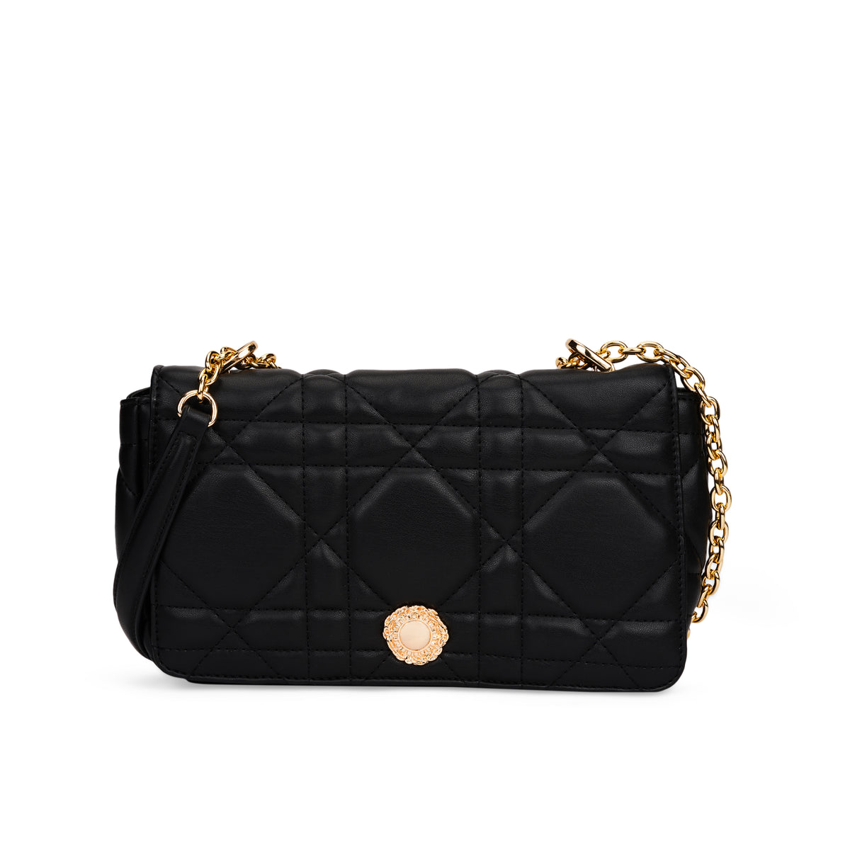 Lavie Luxe Black Medium Women's DioSling Bag Sling Bag