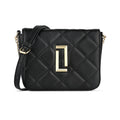 Carol Flap Small Black Sling Bag