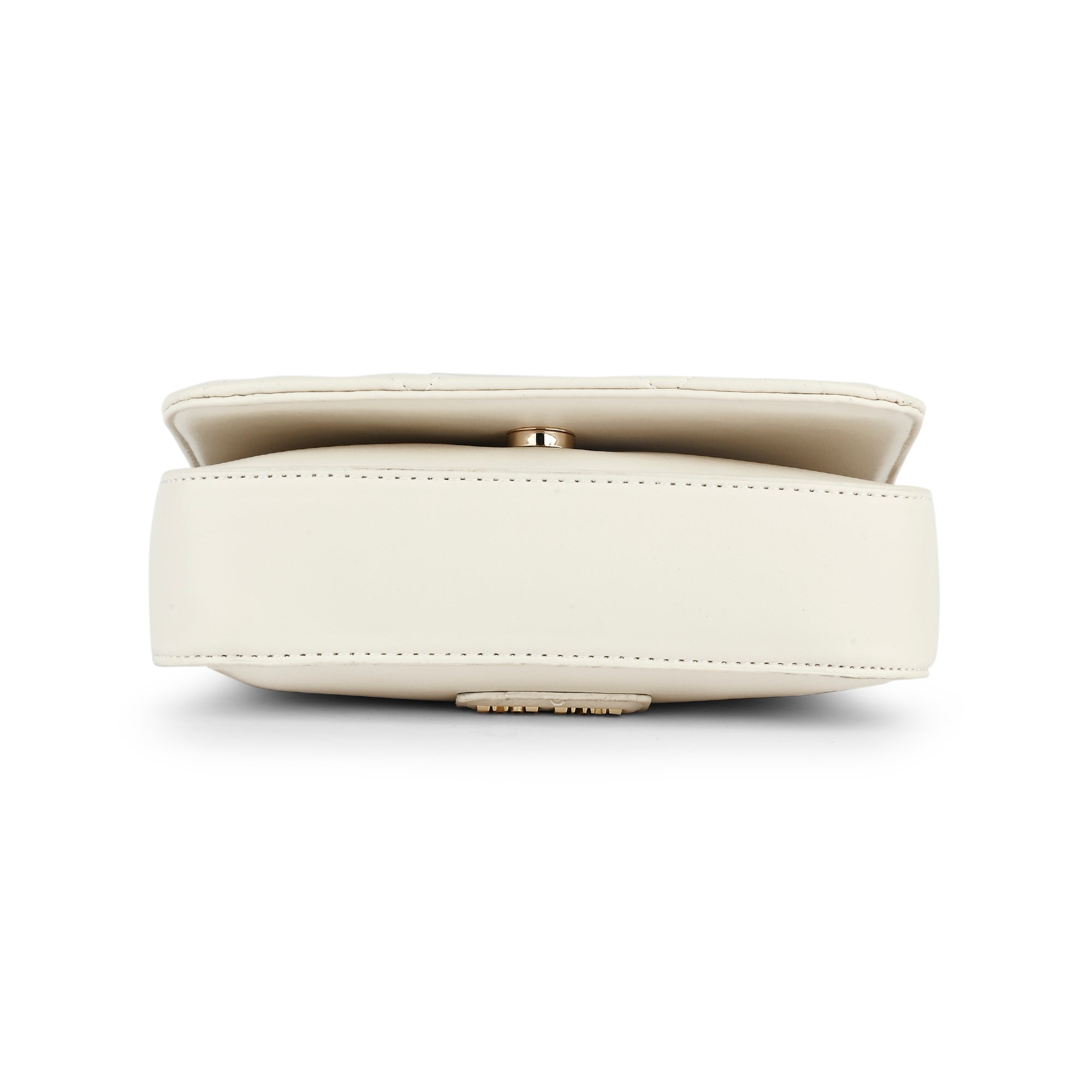 Lavie Luxe Off White Small Women's Carol Flap Sling Bag