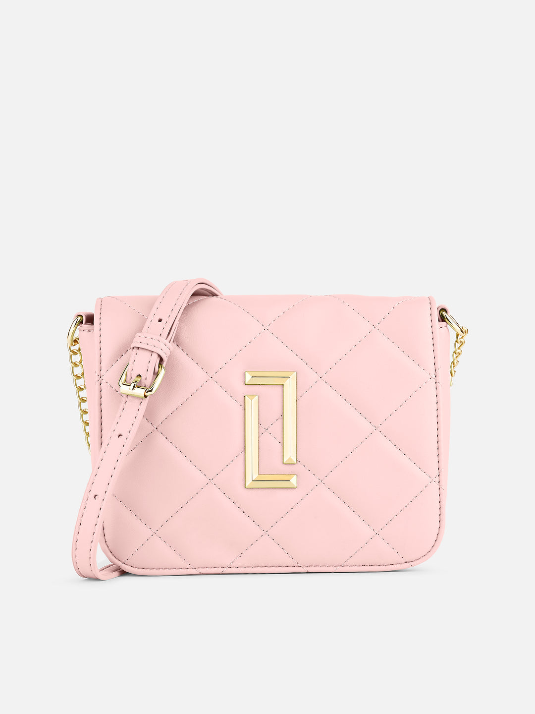Carol Flap Small Light Pink Sling Bag